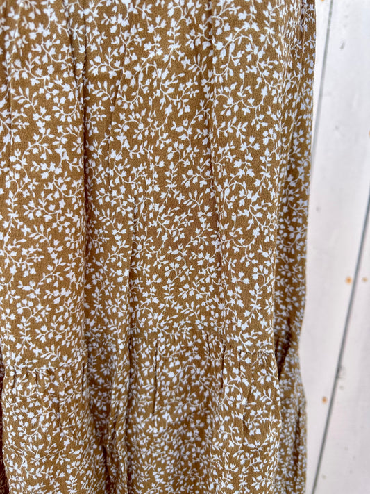 Small Neutral Floral Dress