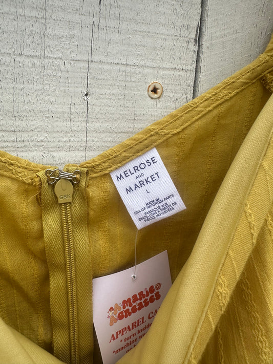 NWT Large Mustard Dress