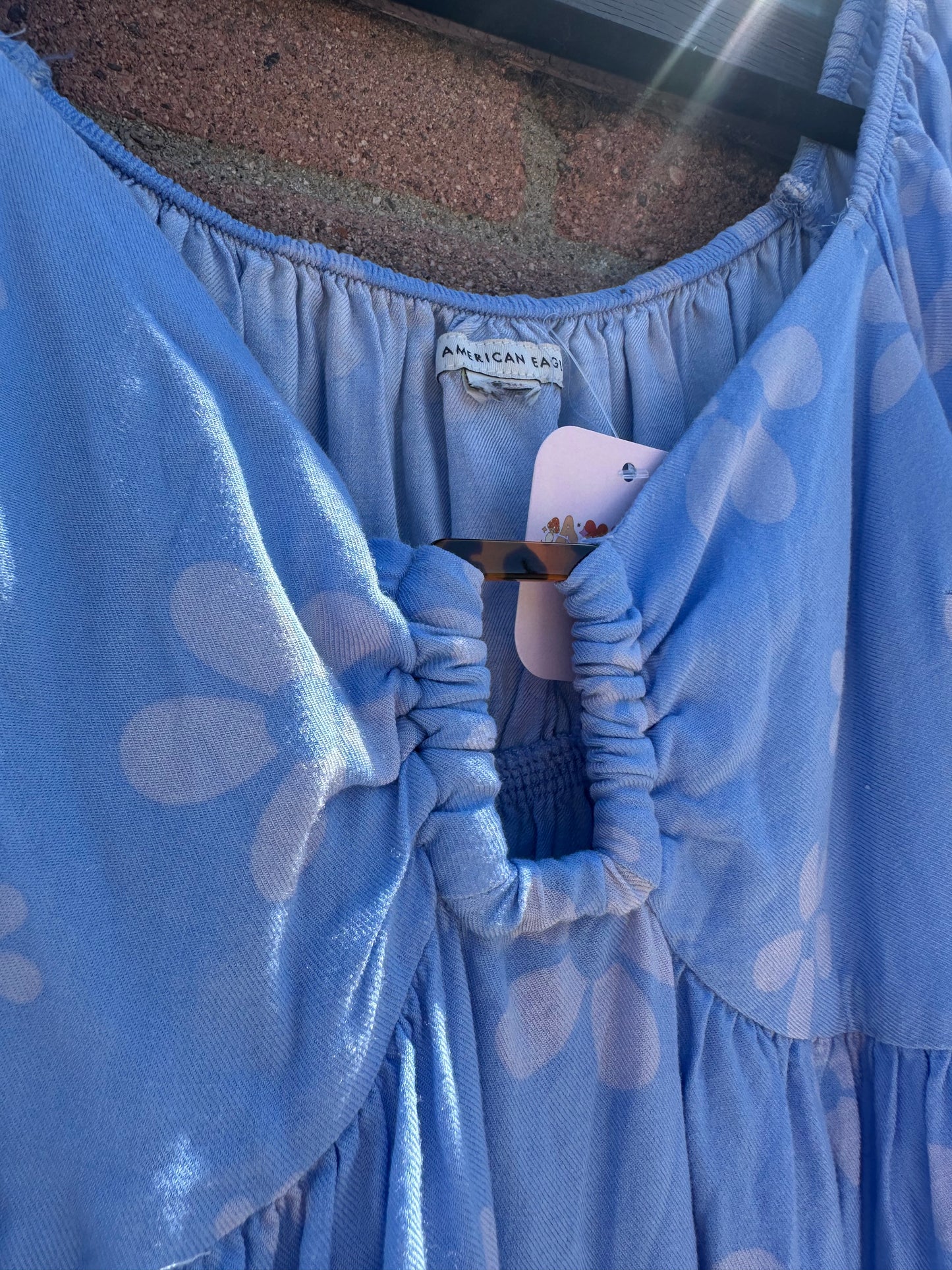Medium Retro Blue Dress