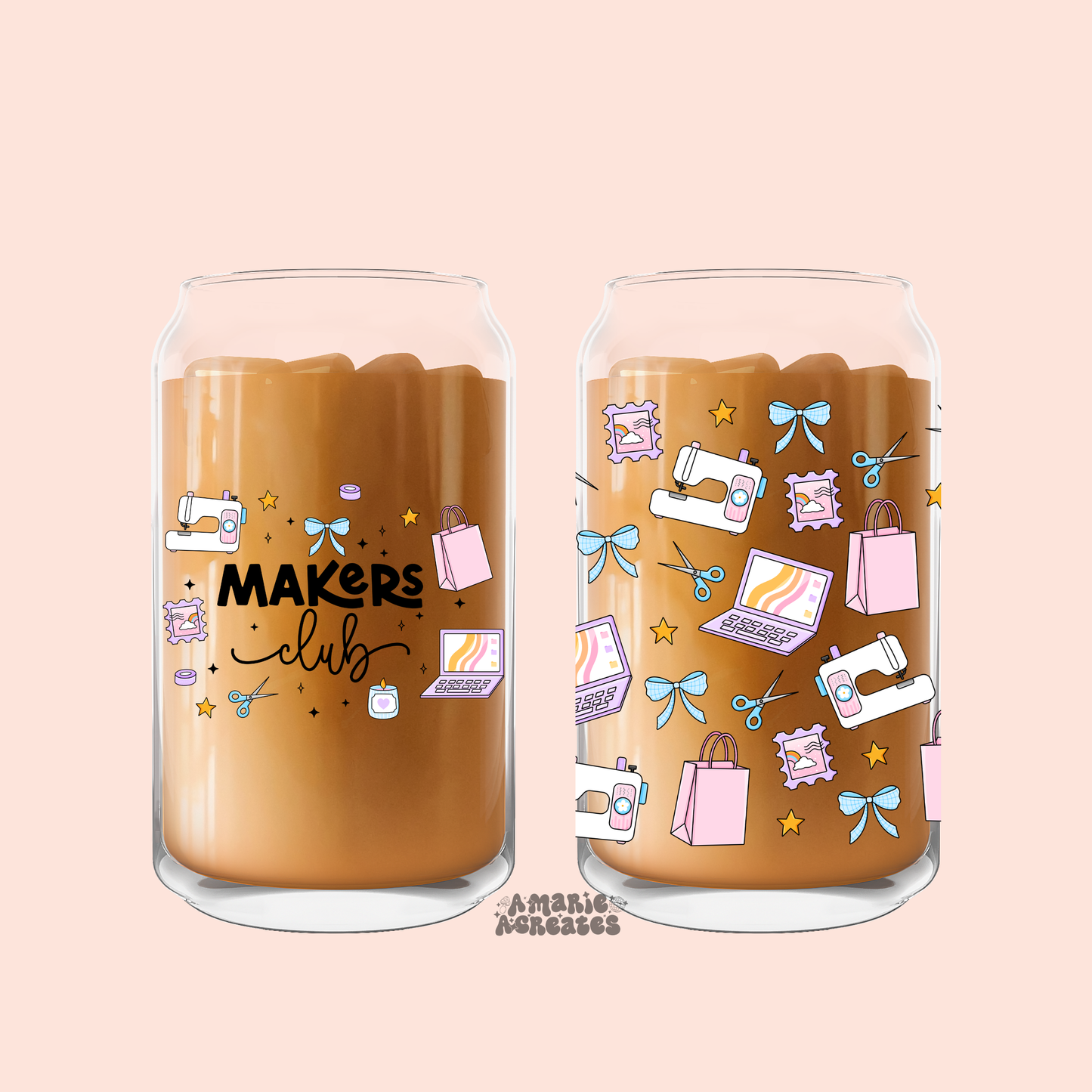 Makers Club Glass Cup