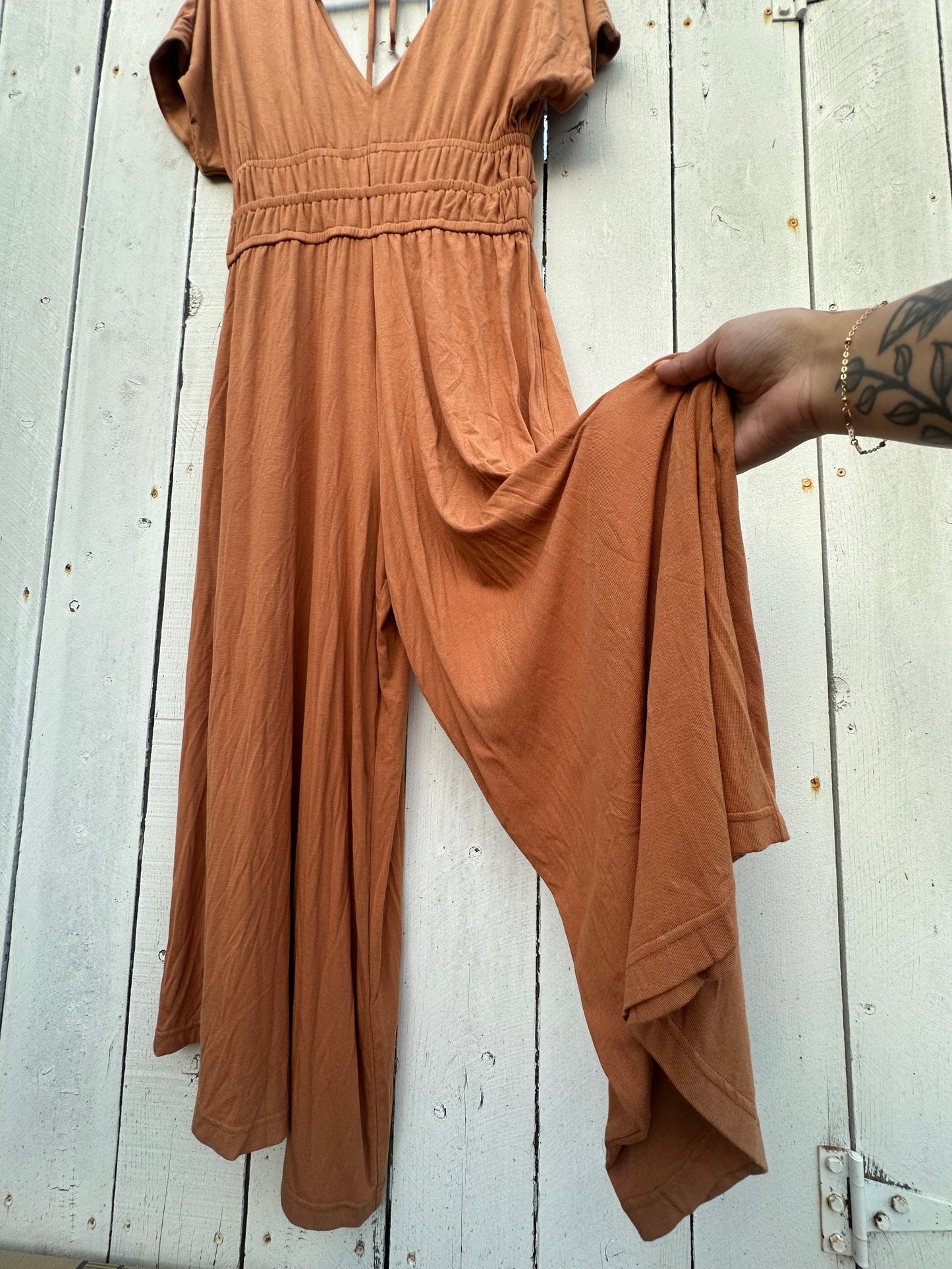Small Camel Jumpsuit