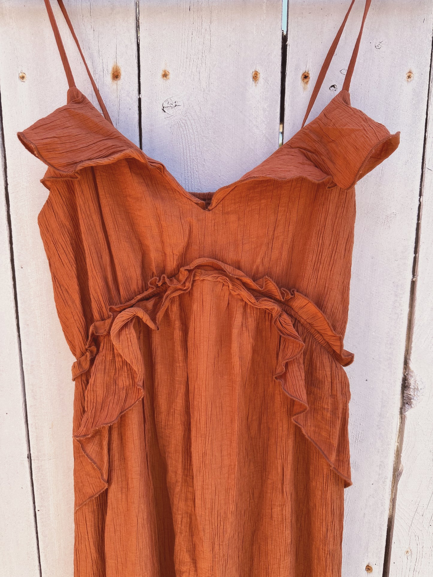 S/M Terracotta Dress
