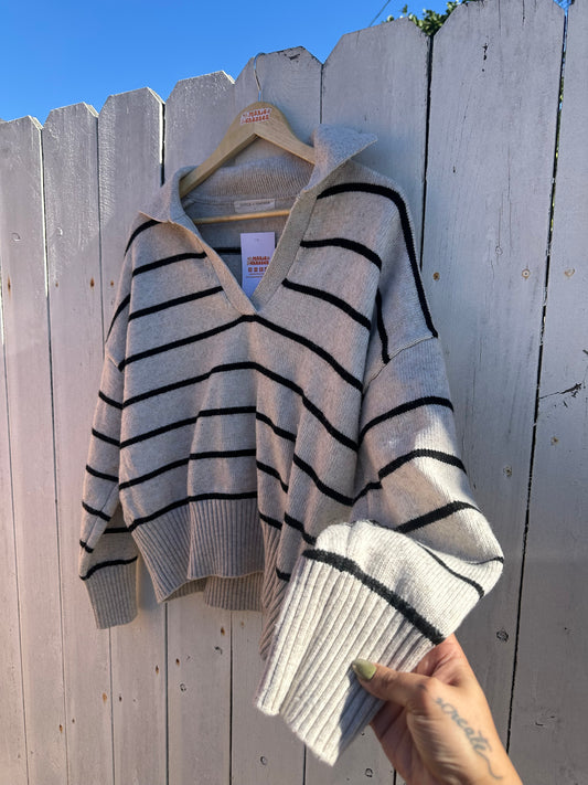 Large Striped Sweater