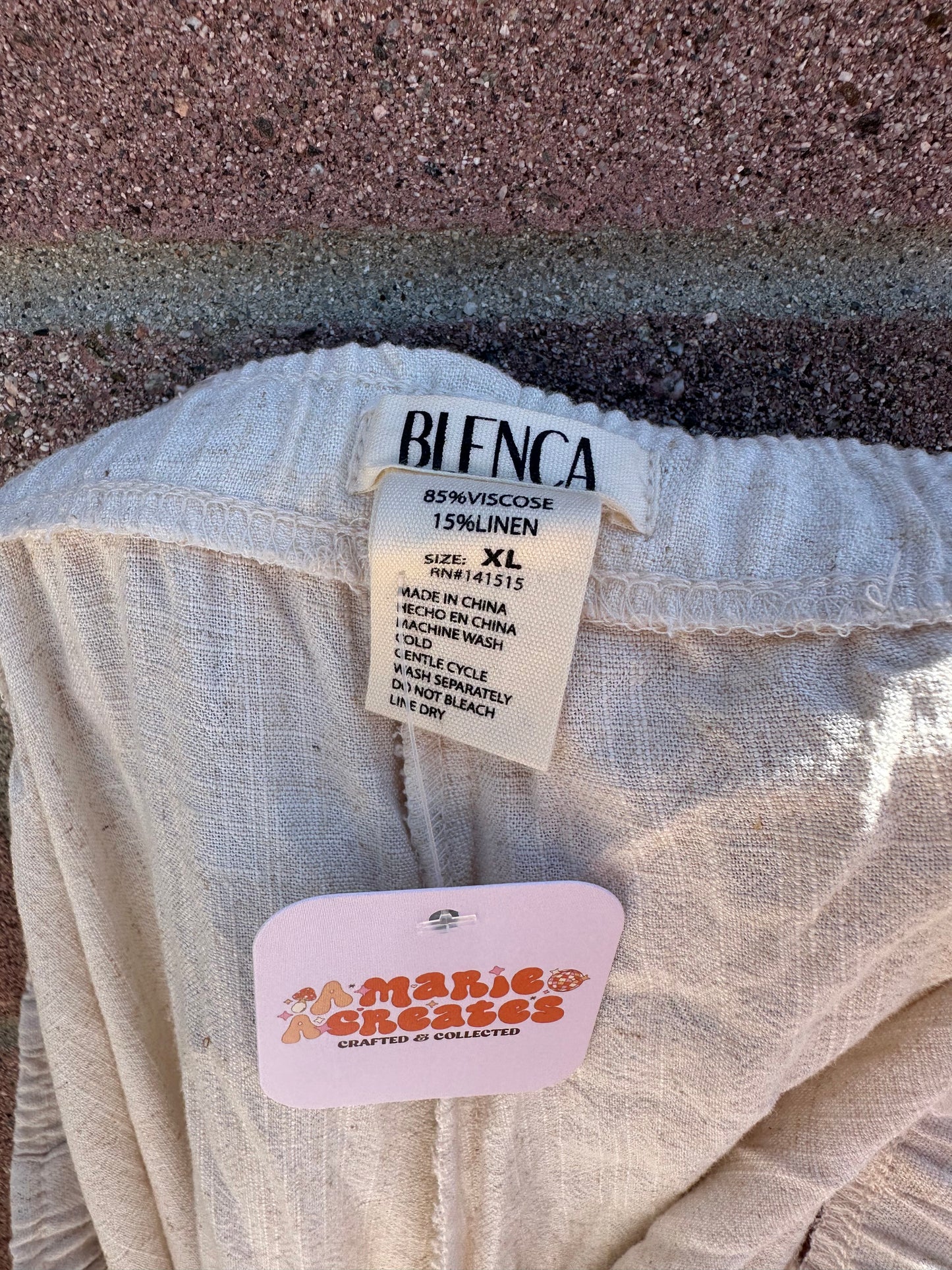 XL Linen Pants
