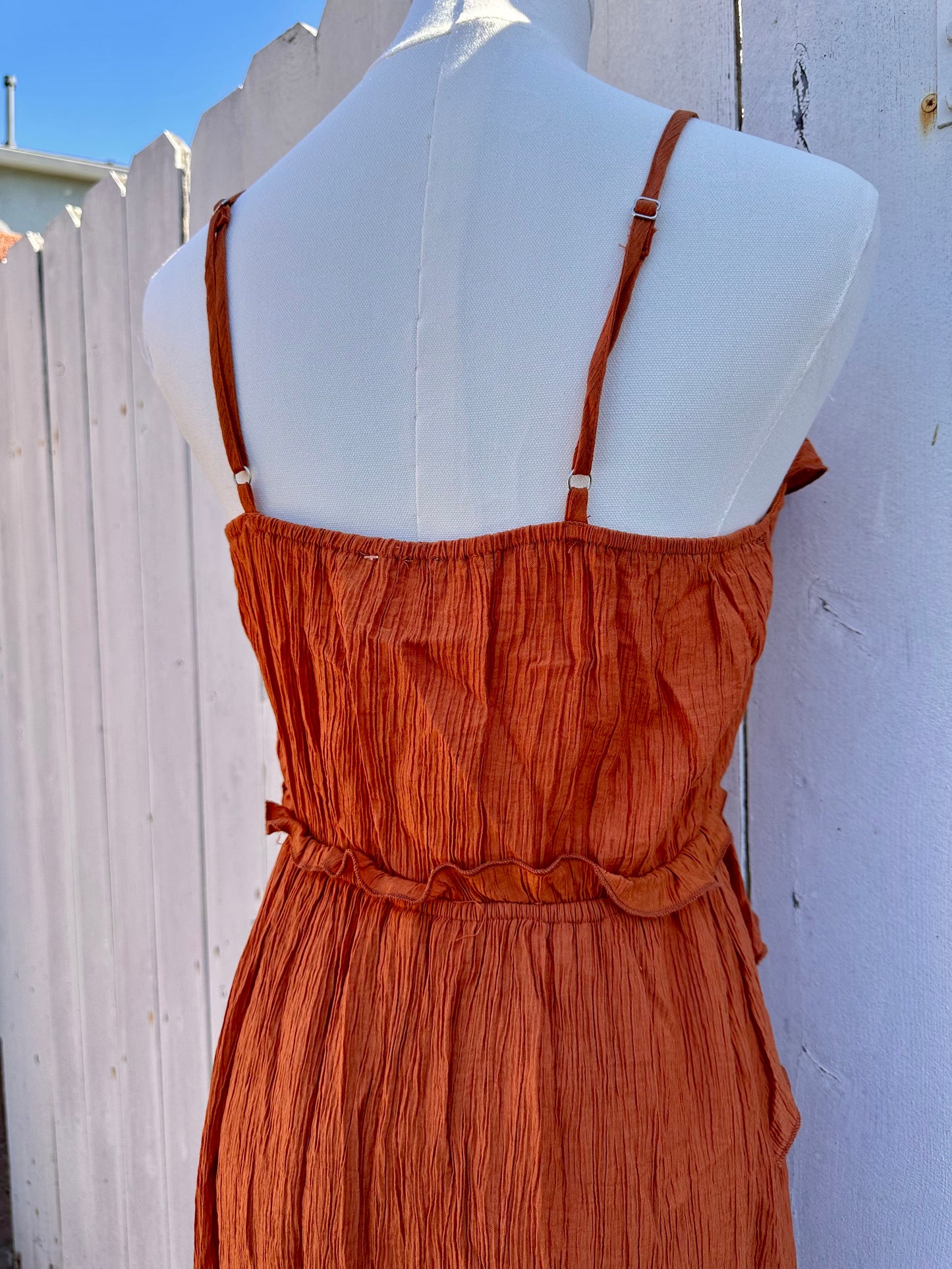 S/M Terracotta Dress