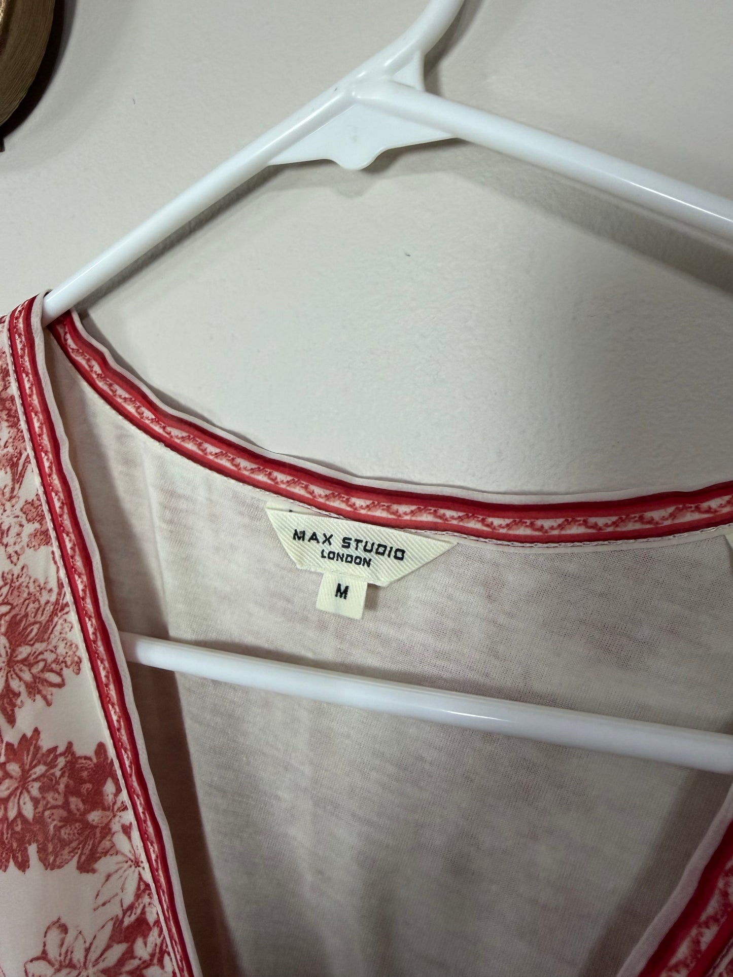 Medium Red Floral Dress