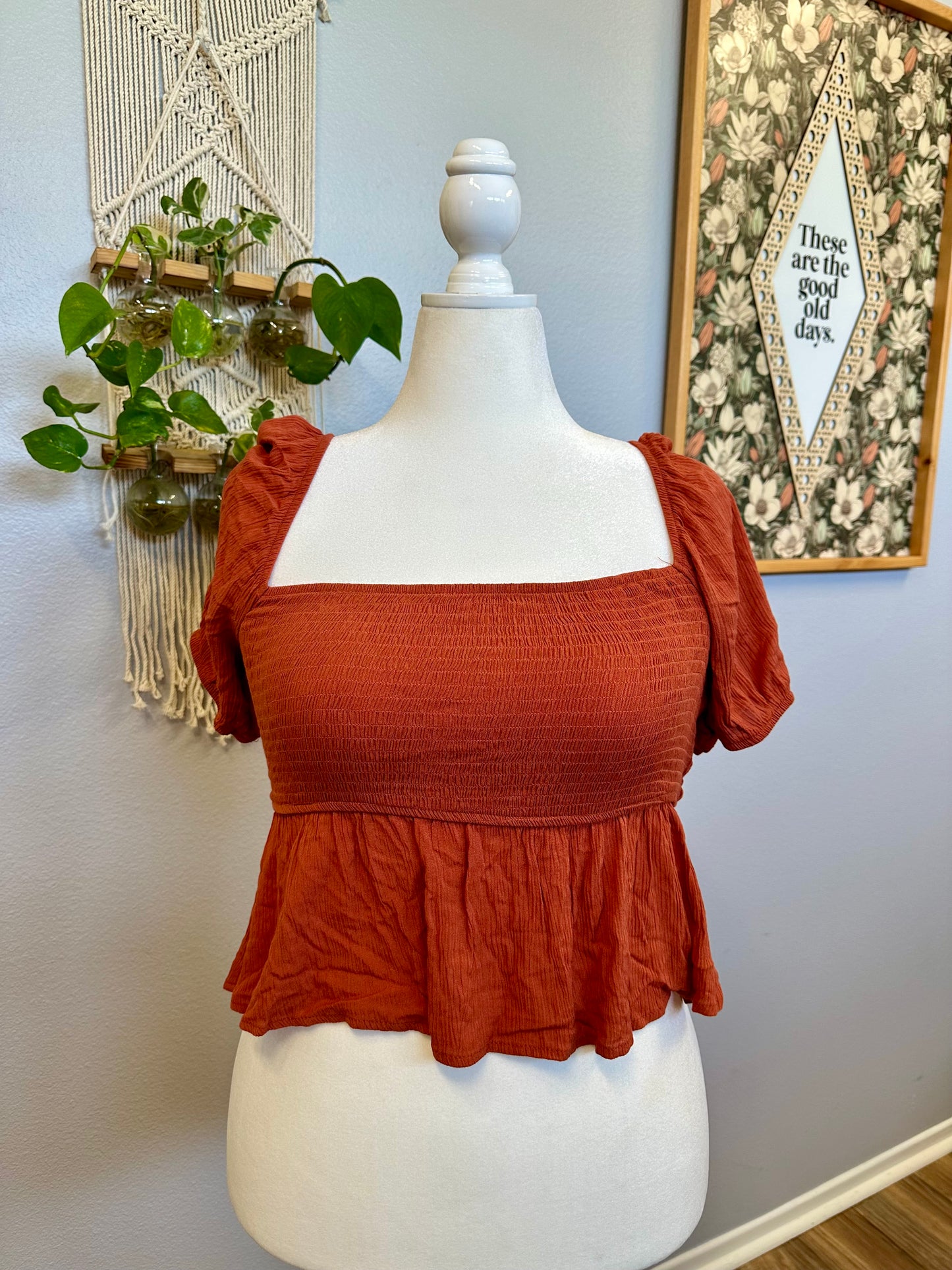 Large Terracotta Top