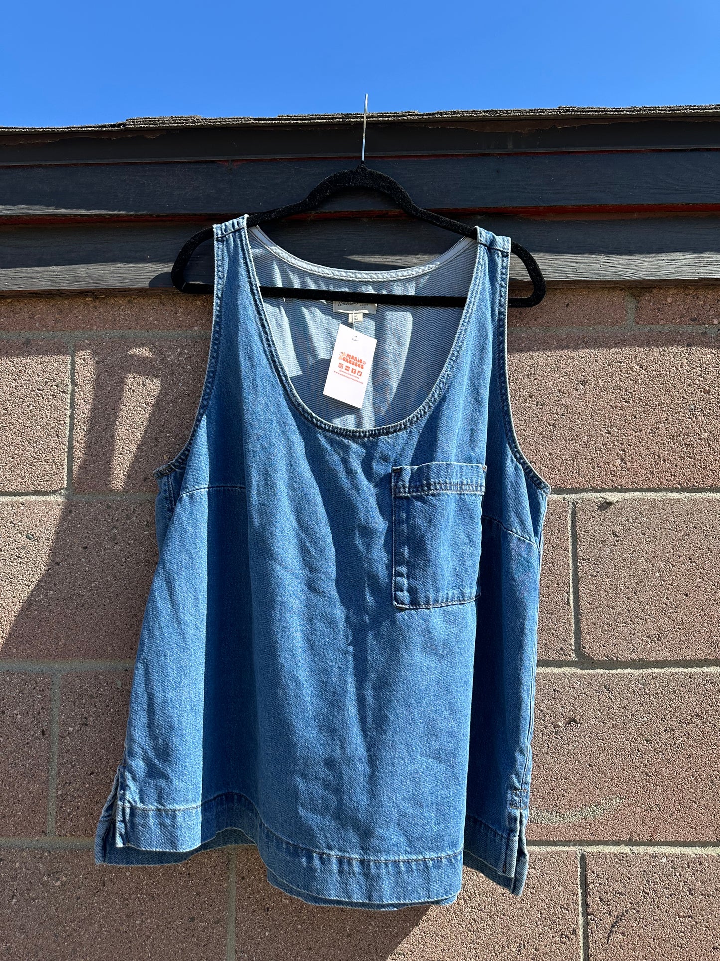XXL Denim Tank Top