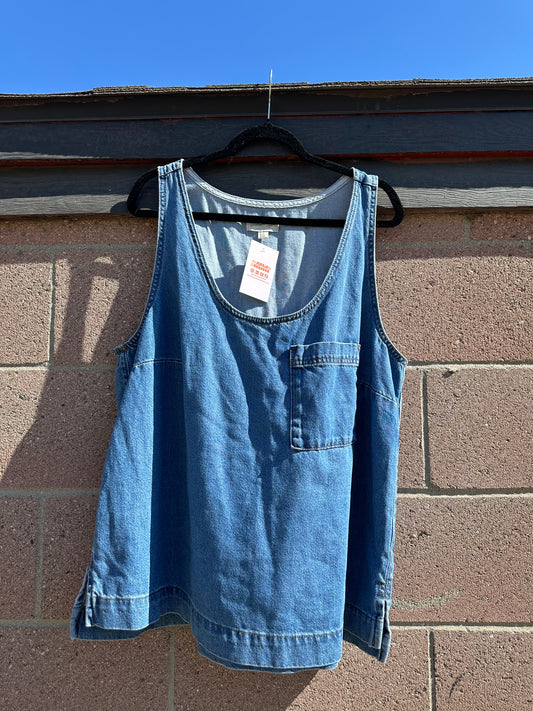 XXL Denim Tank Top