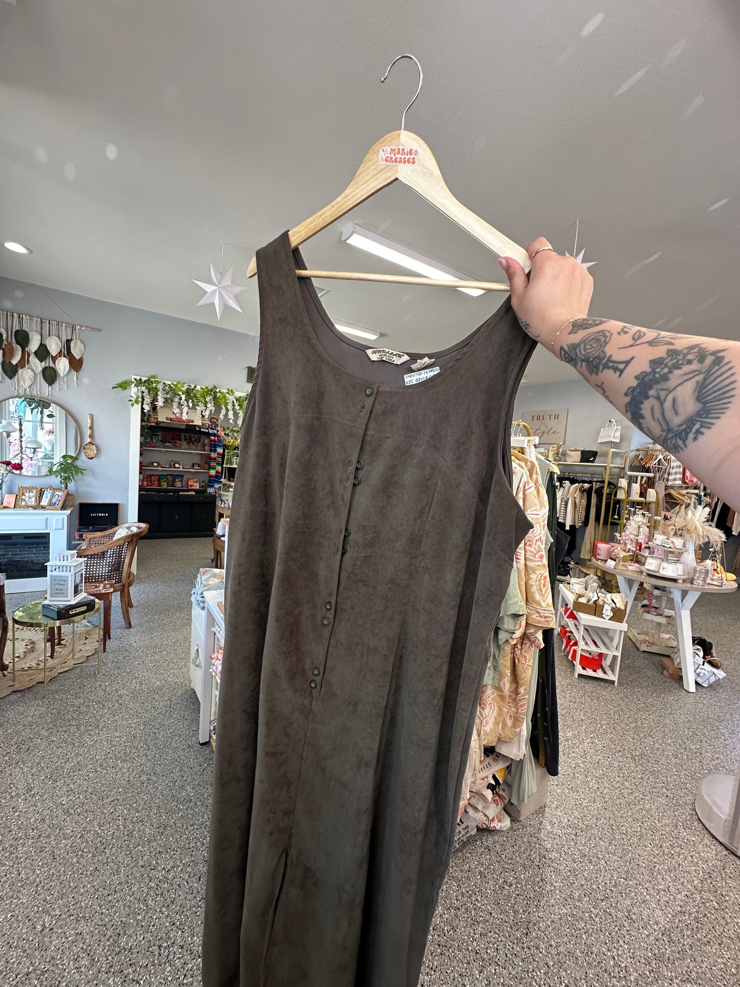 1X Vintage Dress Green