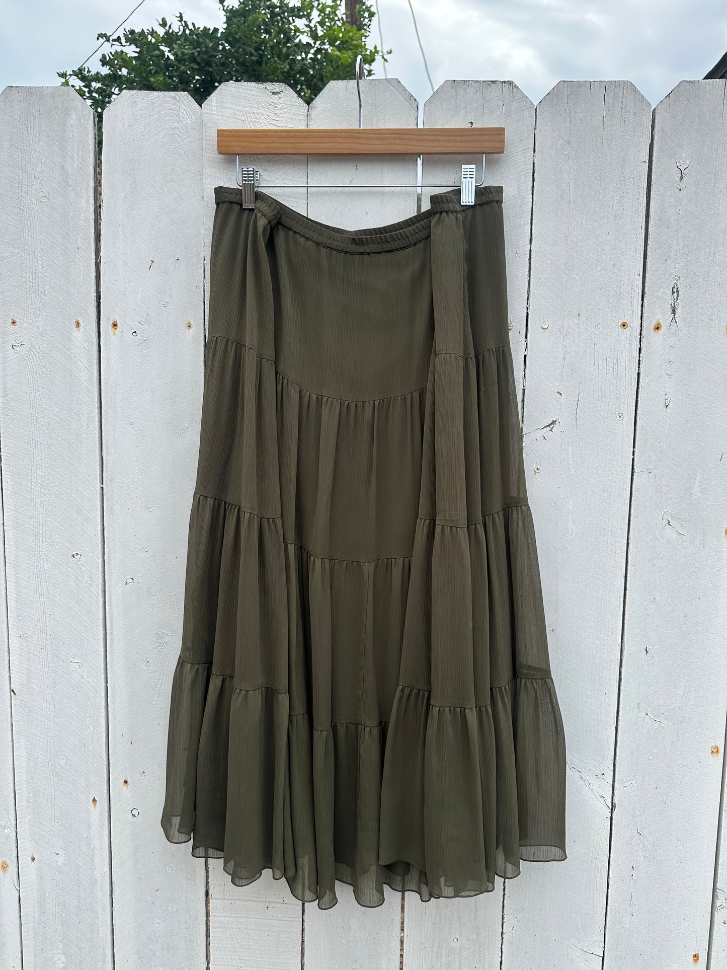 2X Green Skirt