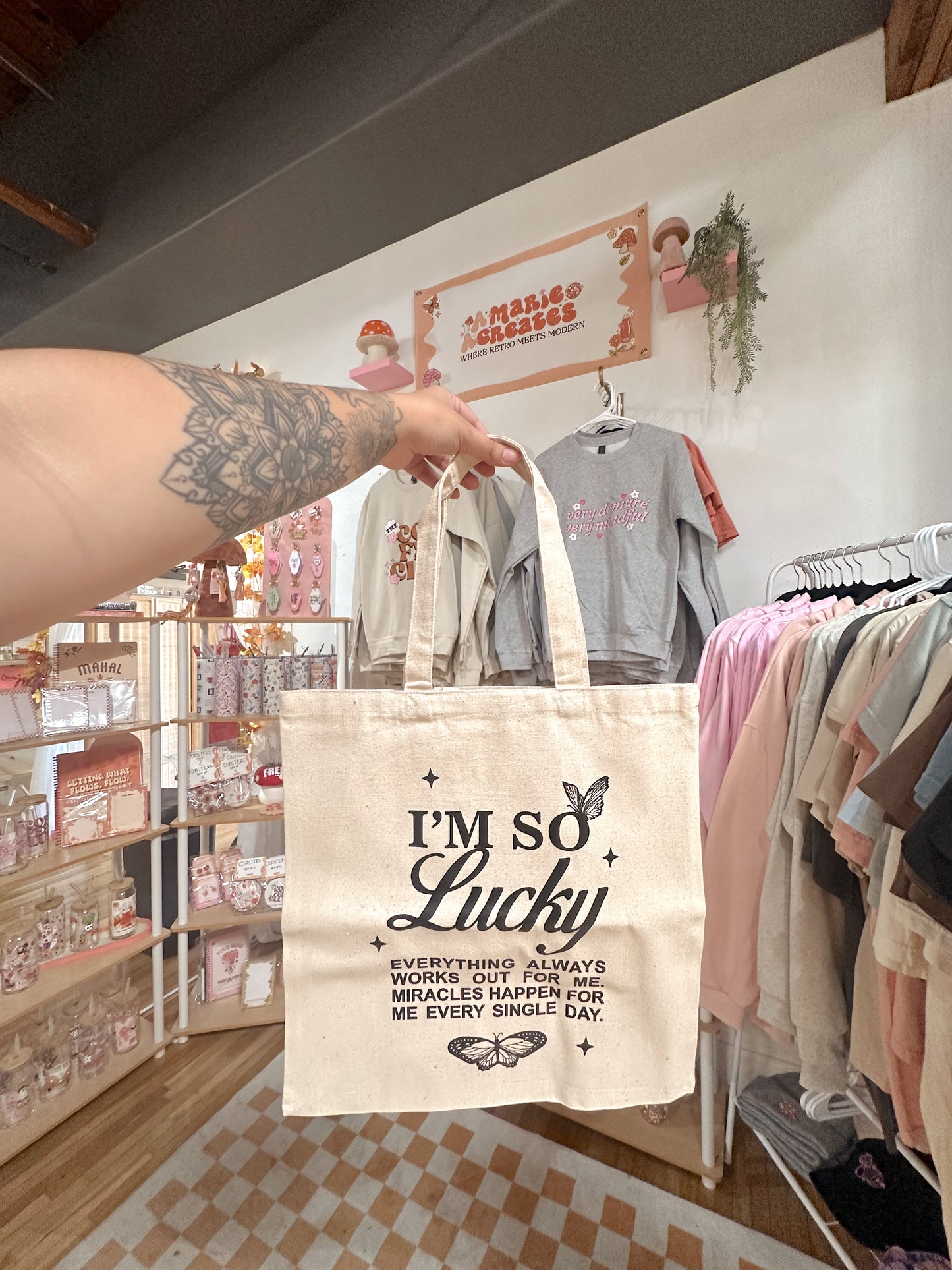 Im So Lucky Tote Bag