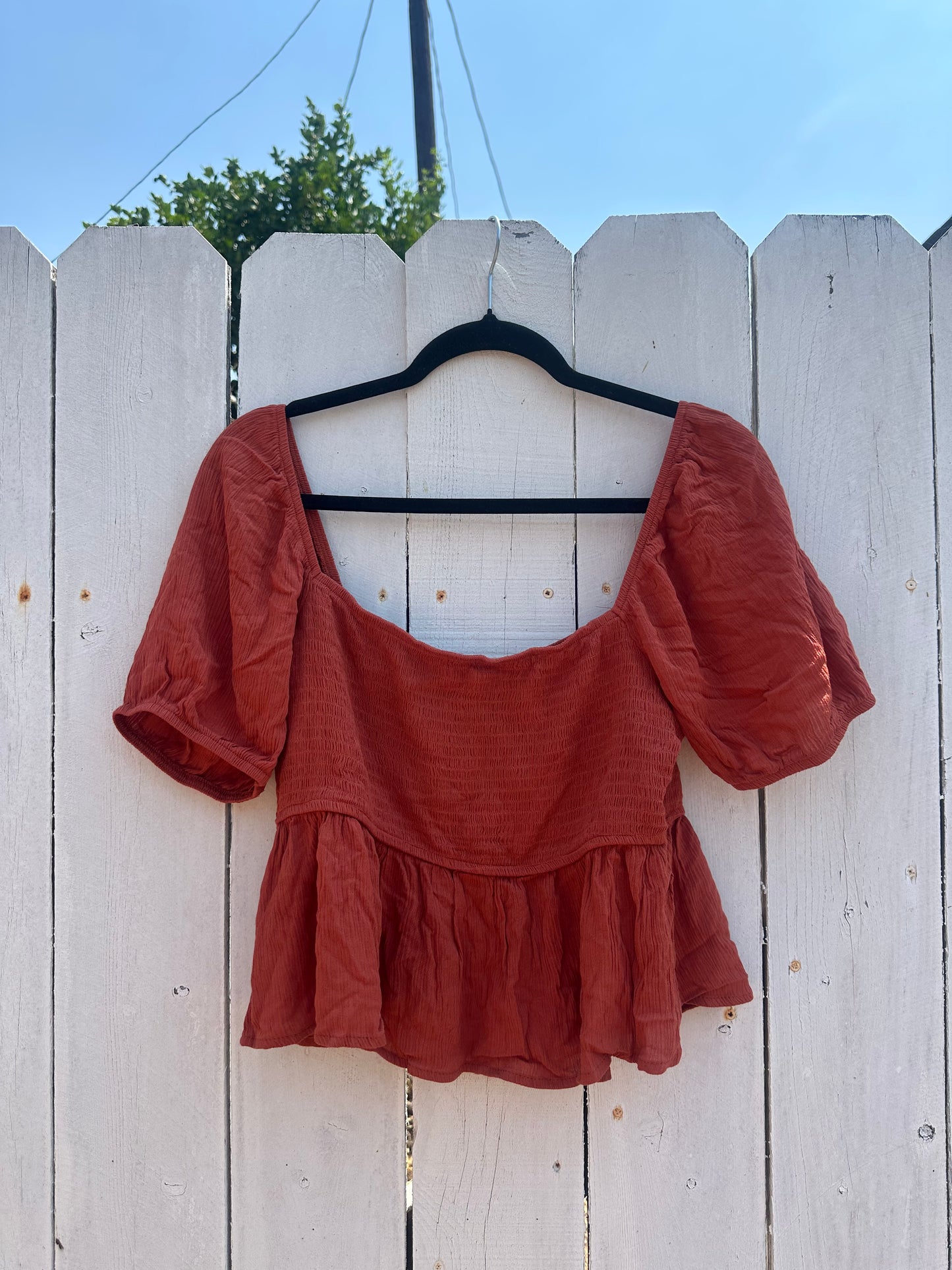 Large Terracotta Top