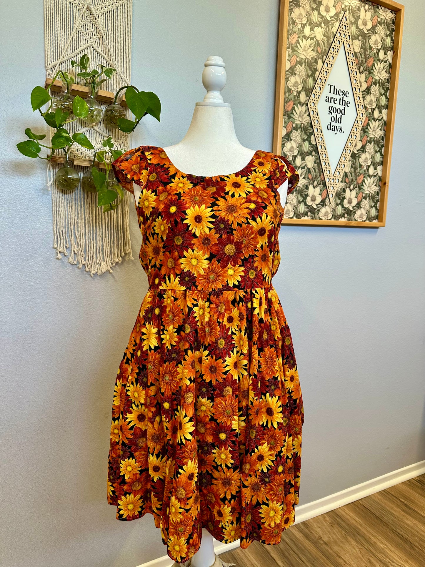 Medium Autumn Flower Dress