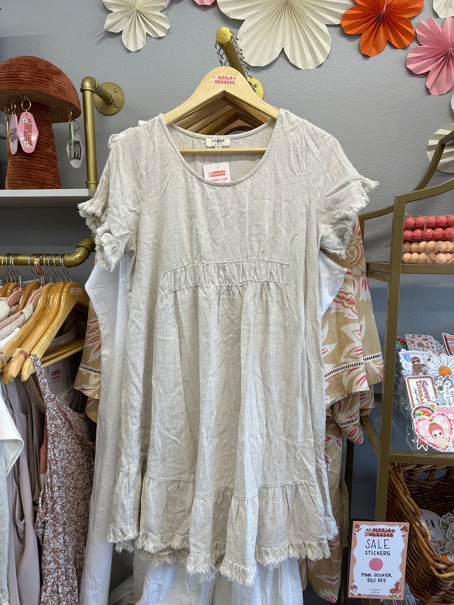 Medium Tan Dress
