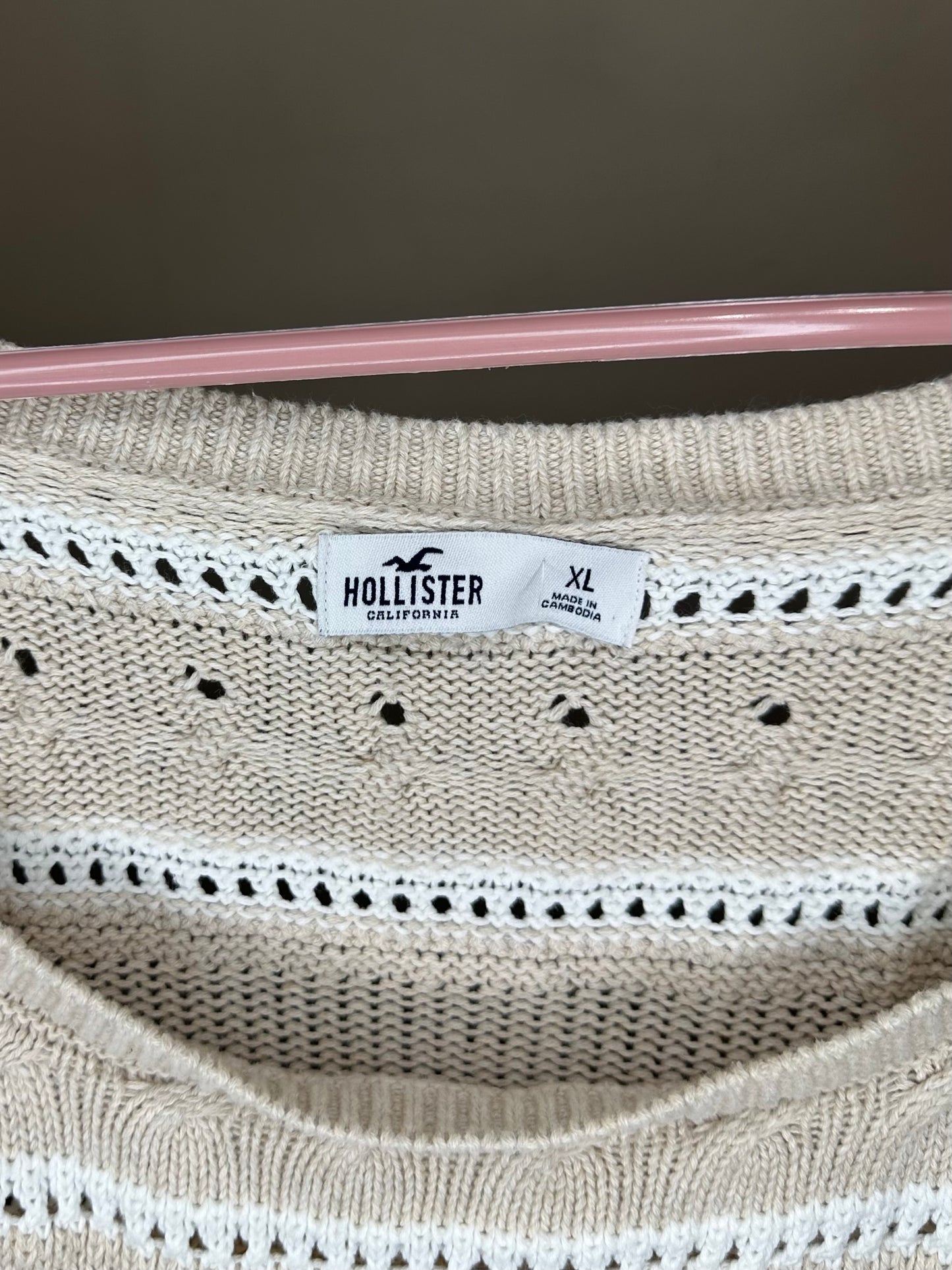 XL Striped Off Shoulder Top