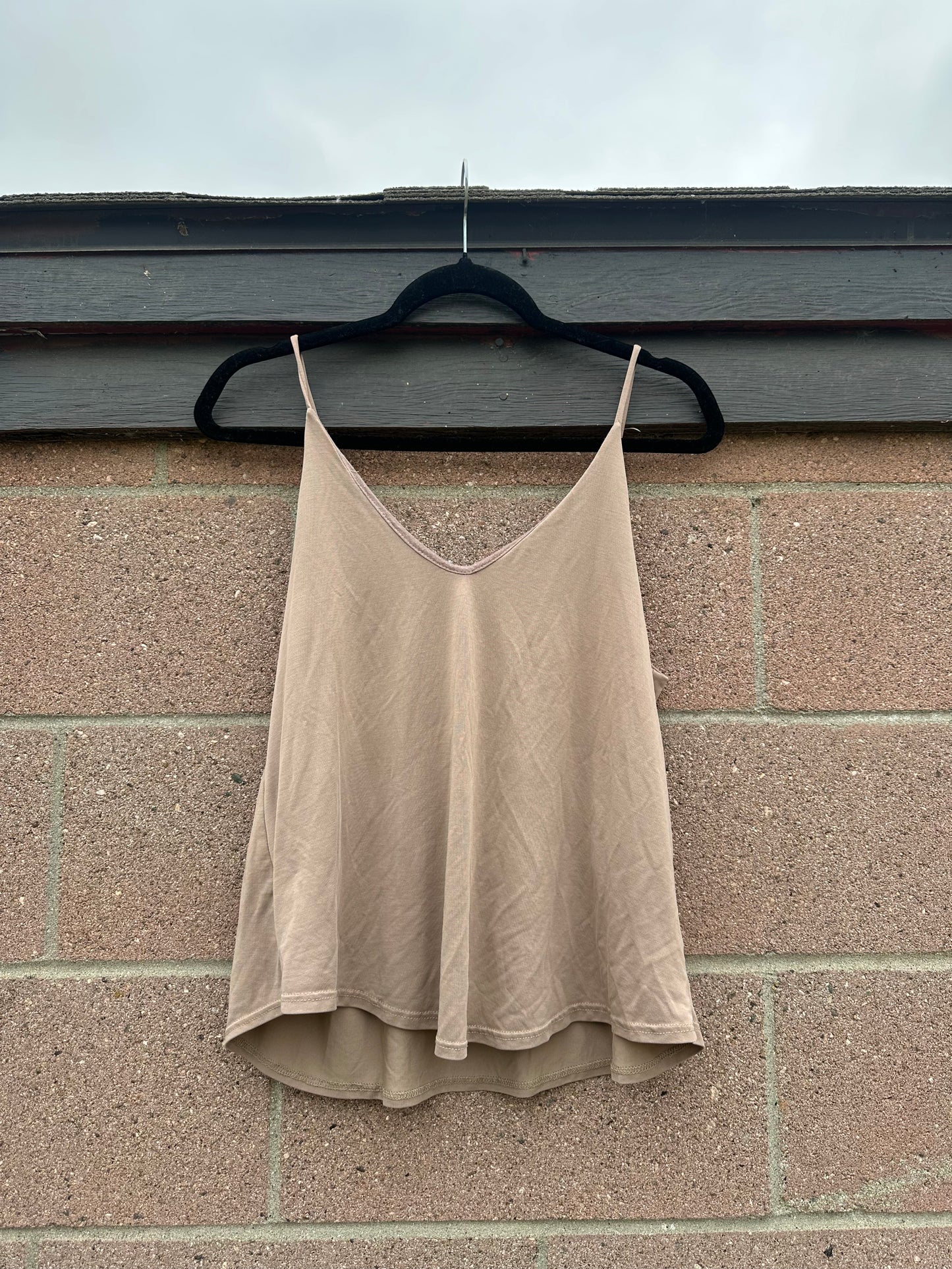 Large Tan Tank Top