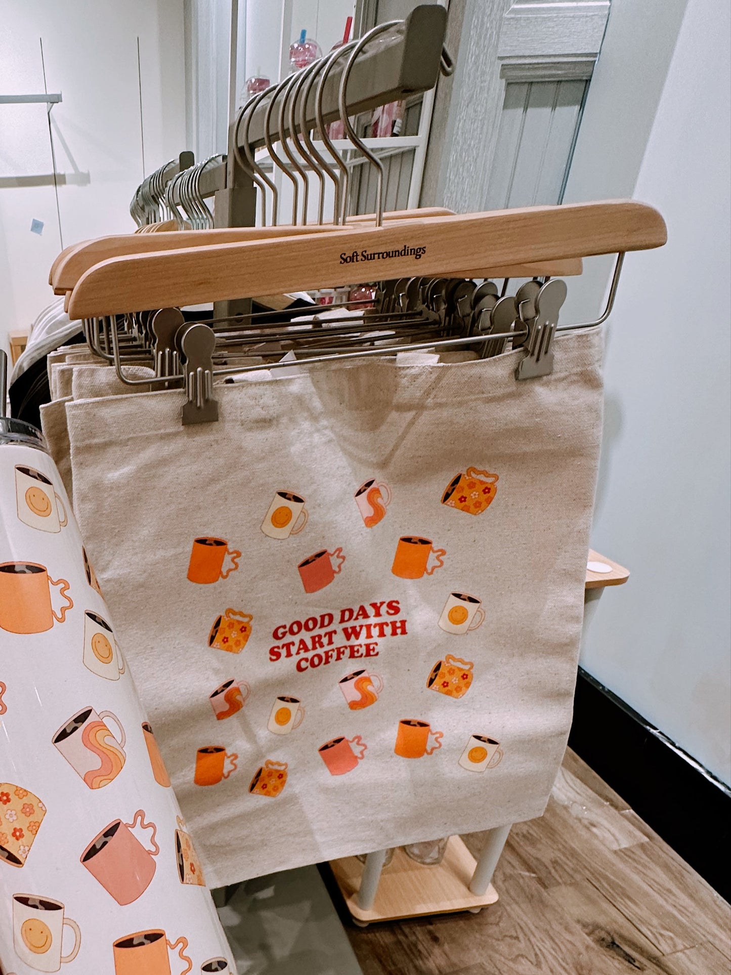 Good Days Start With Coffee Tote Bag