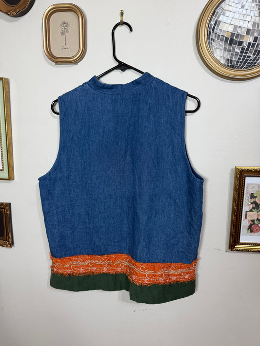 Medium Embroidered Vest
