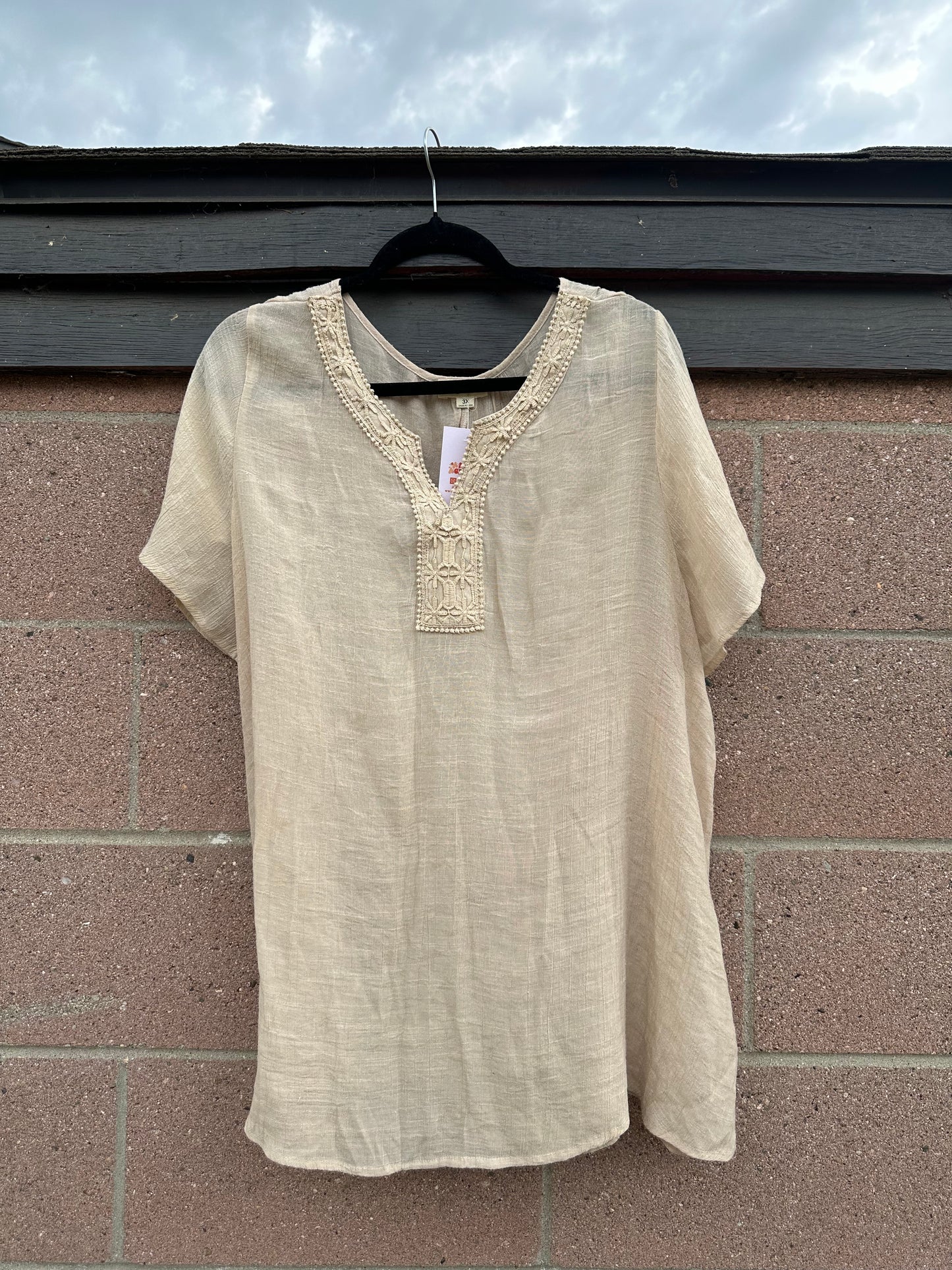 3XL Gauze Top