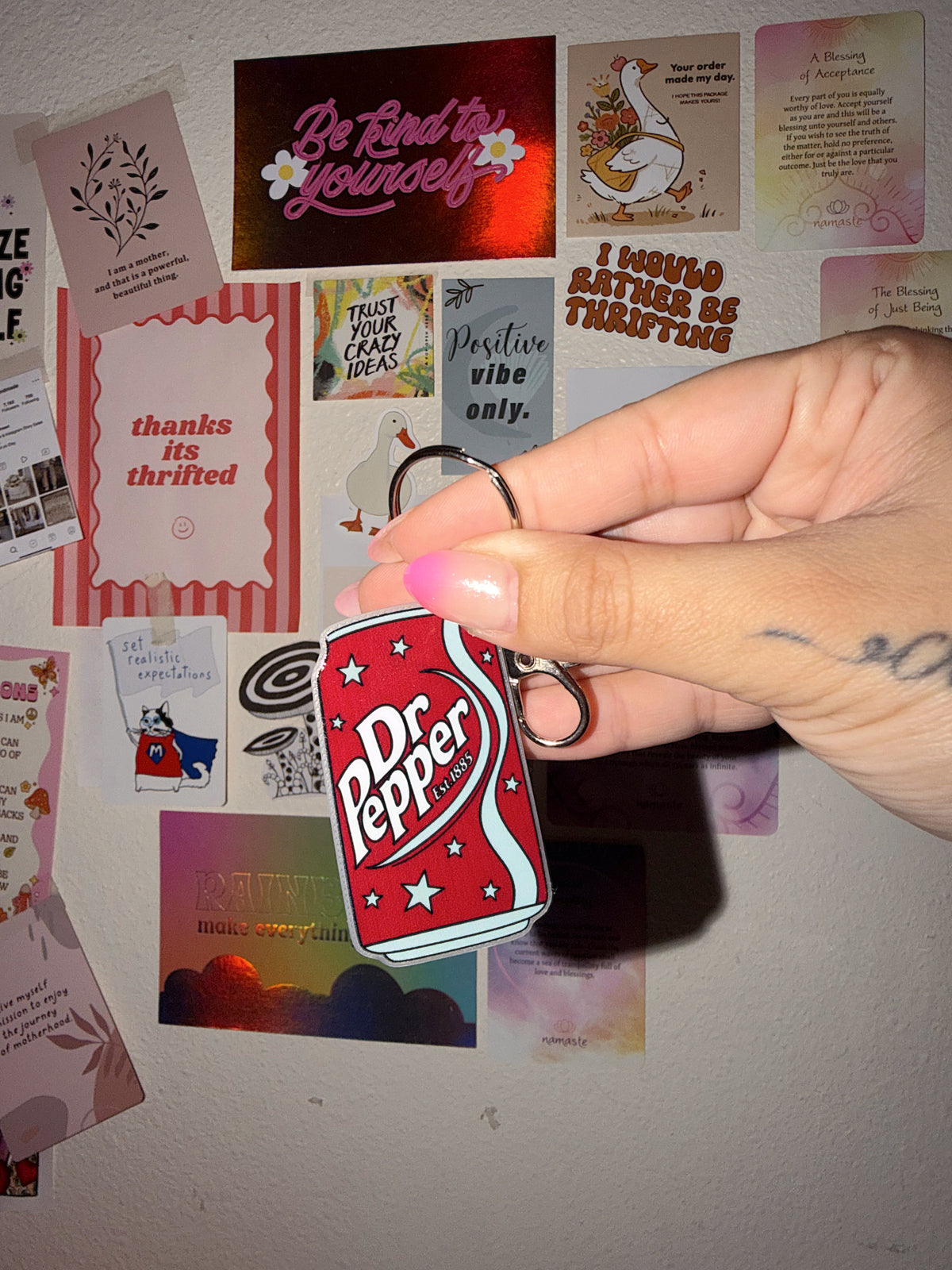 Dr Pepper Keychain