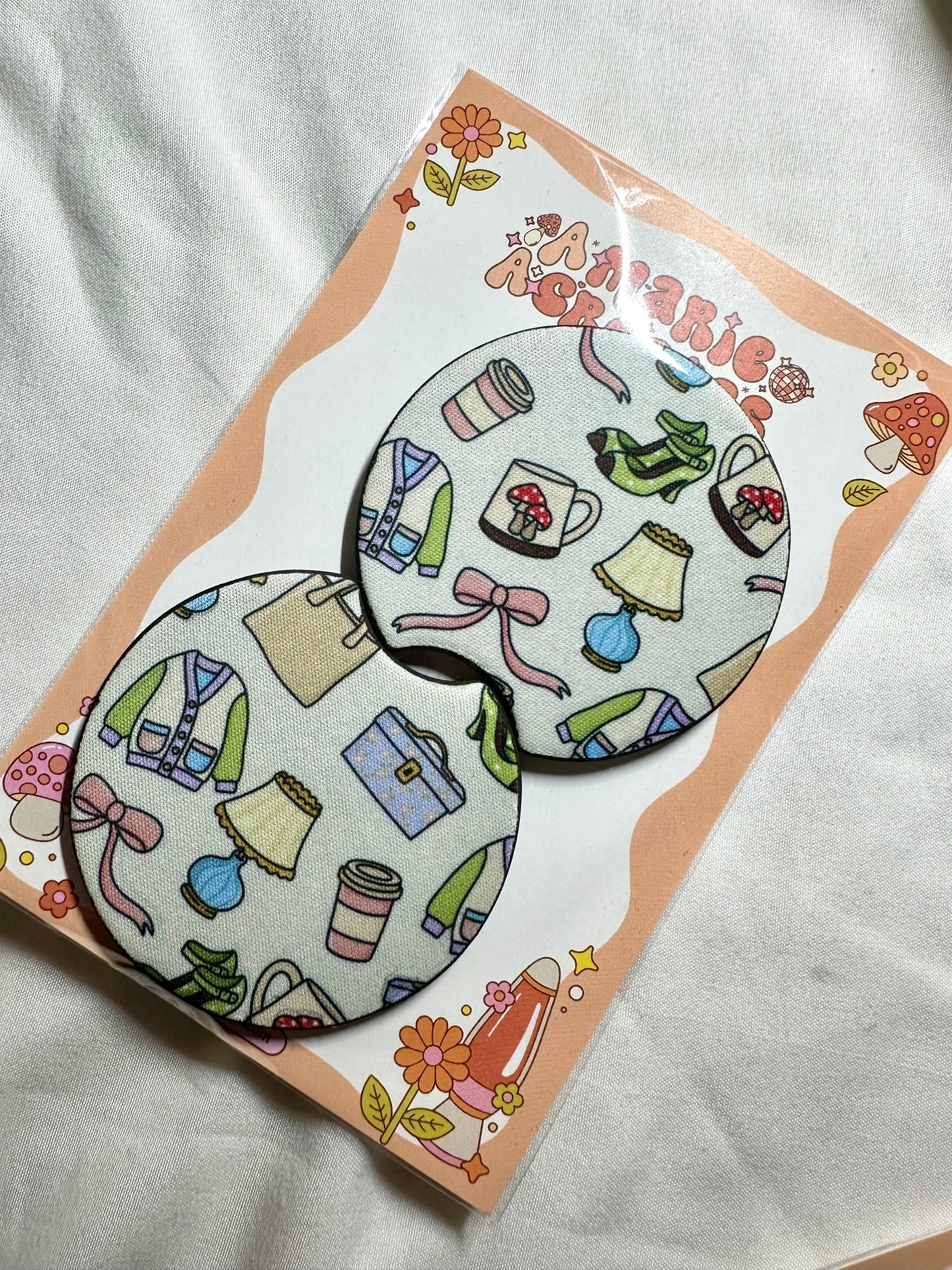 Thrifting Car Coaster