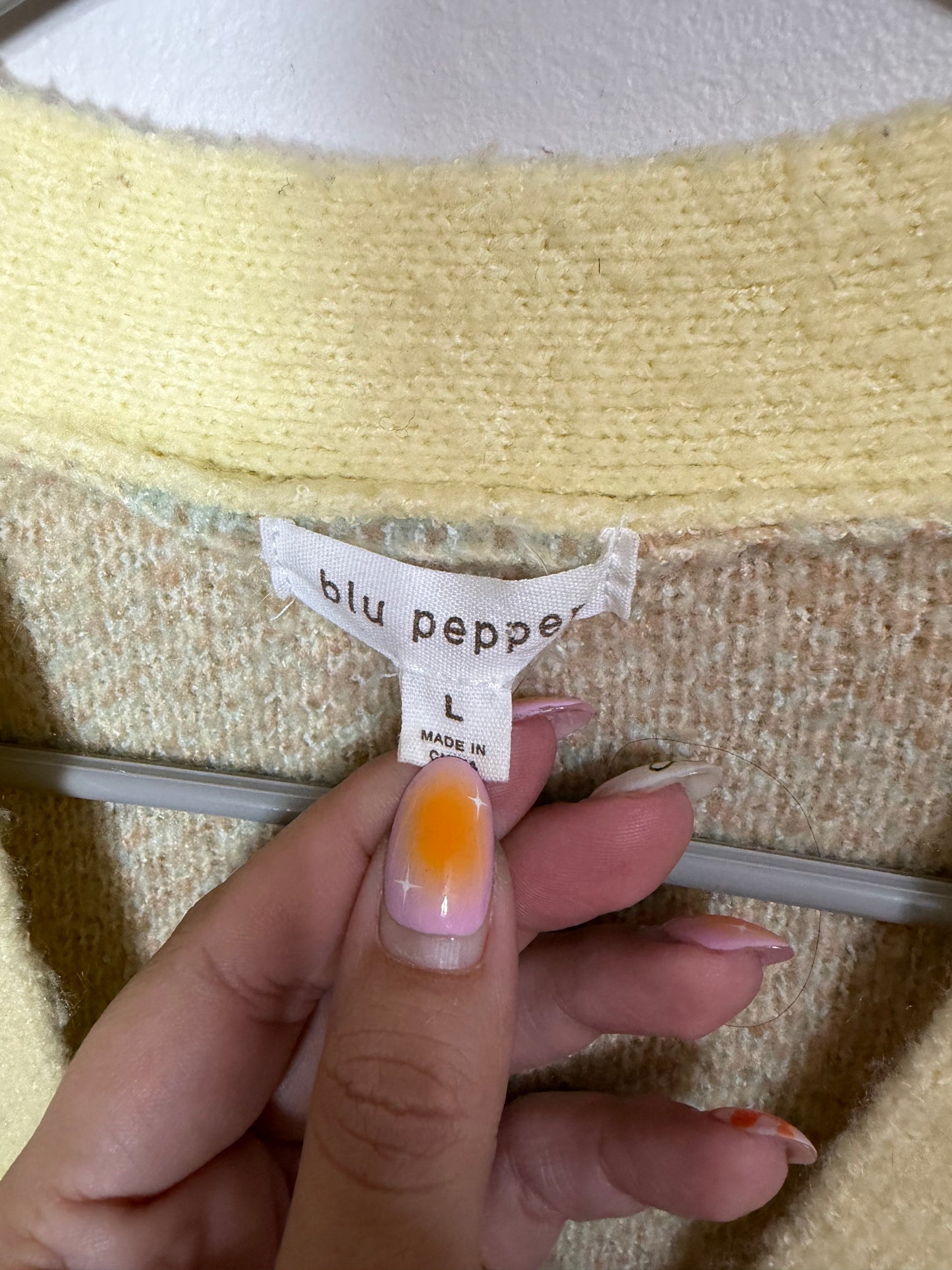 Large Clueless Vibes Cardigan