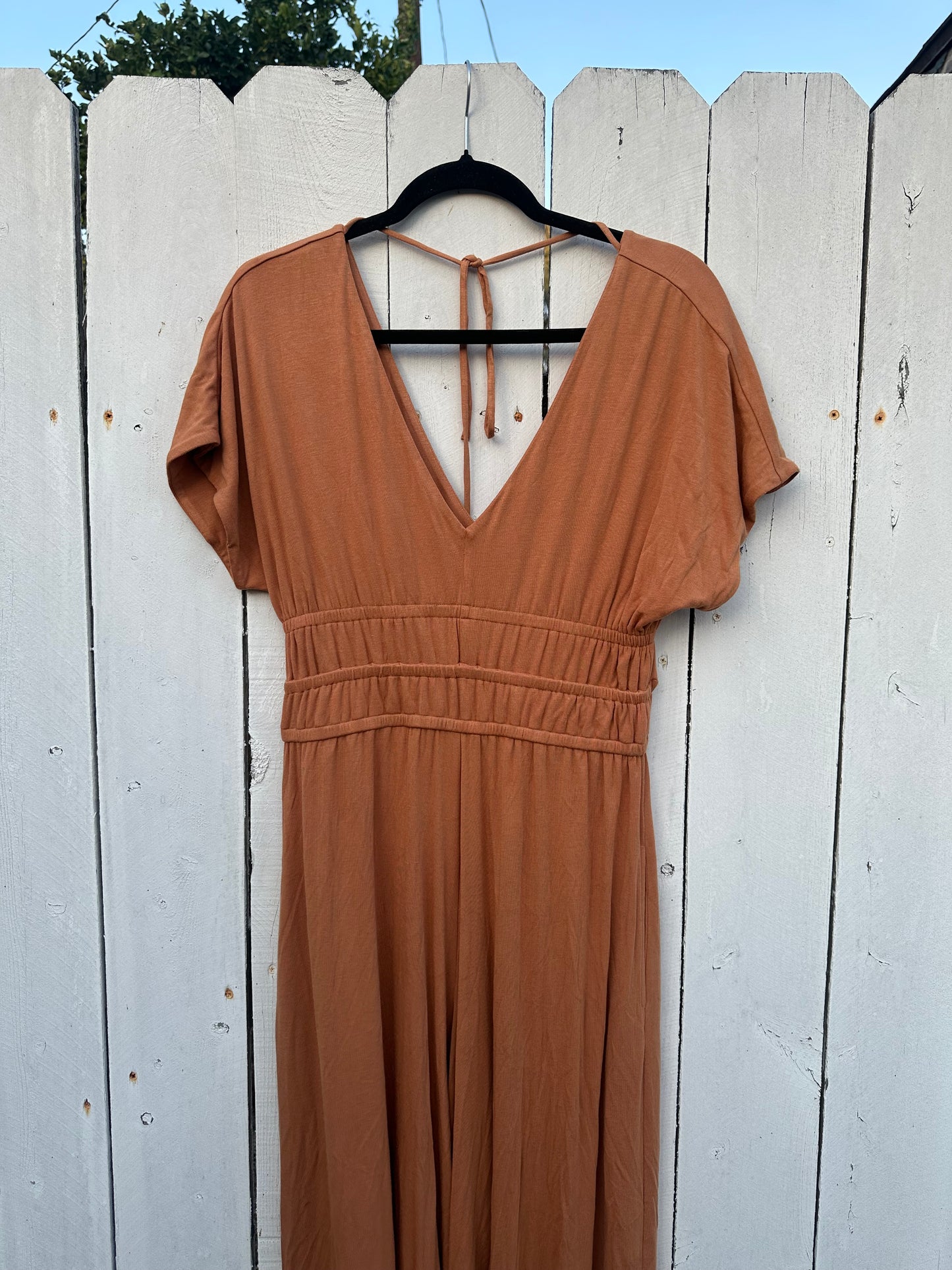 Small Camel Jumpsuit