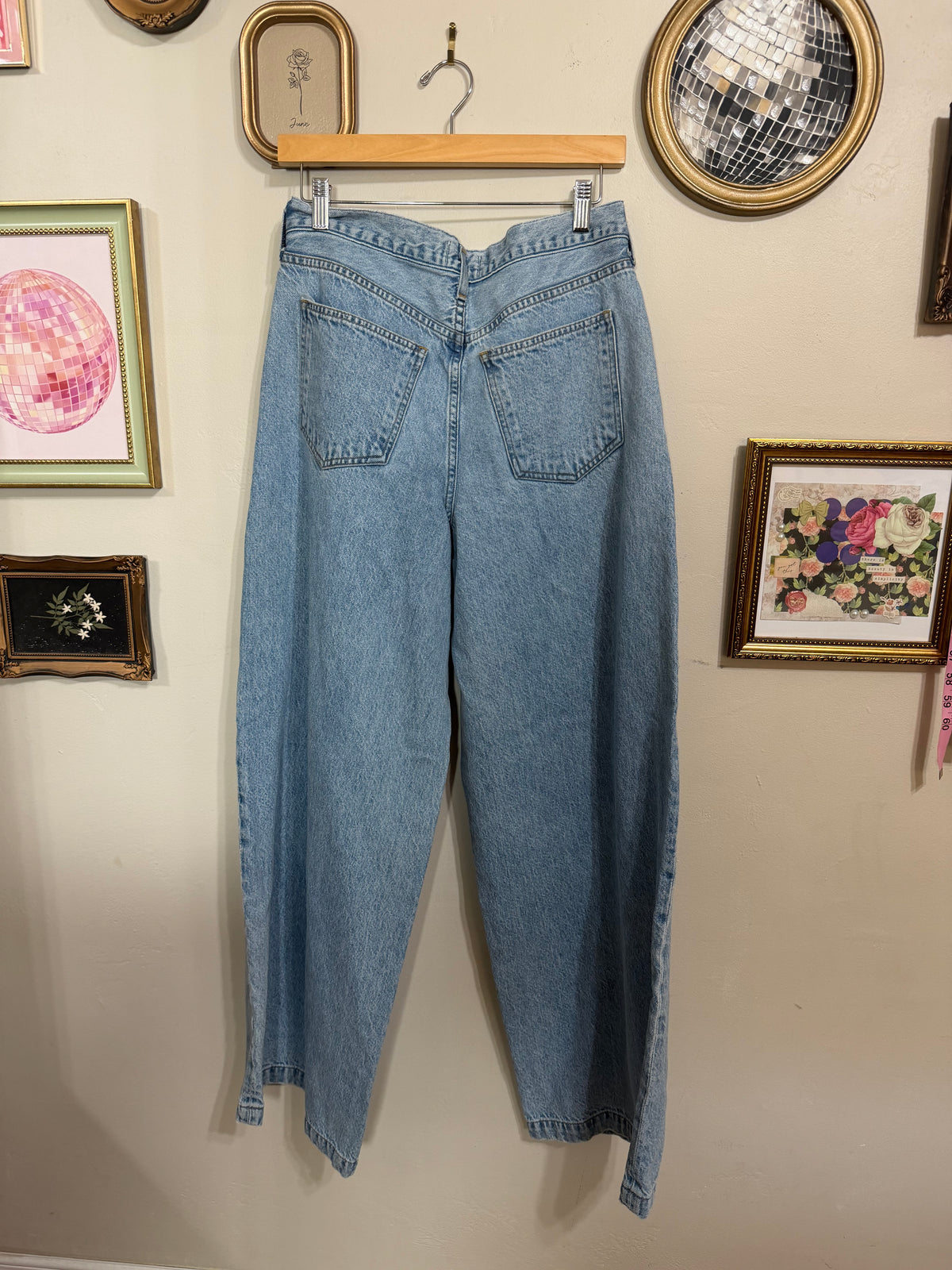 Size 27 Baggy Trouser Jeans