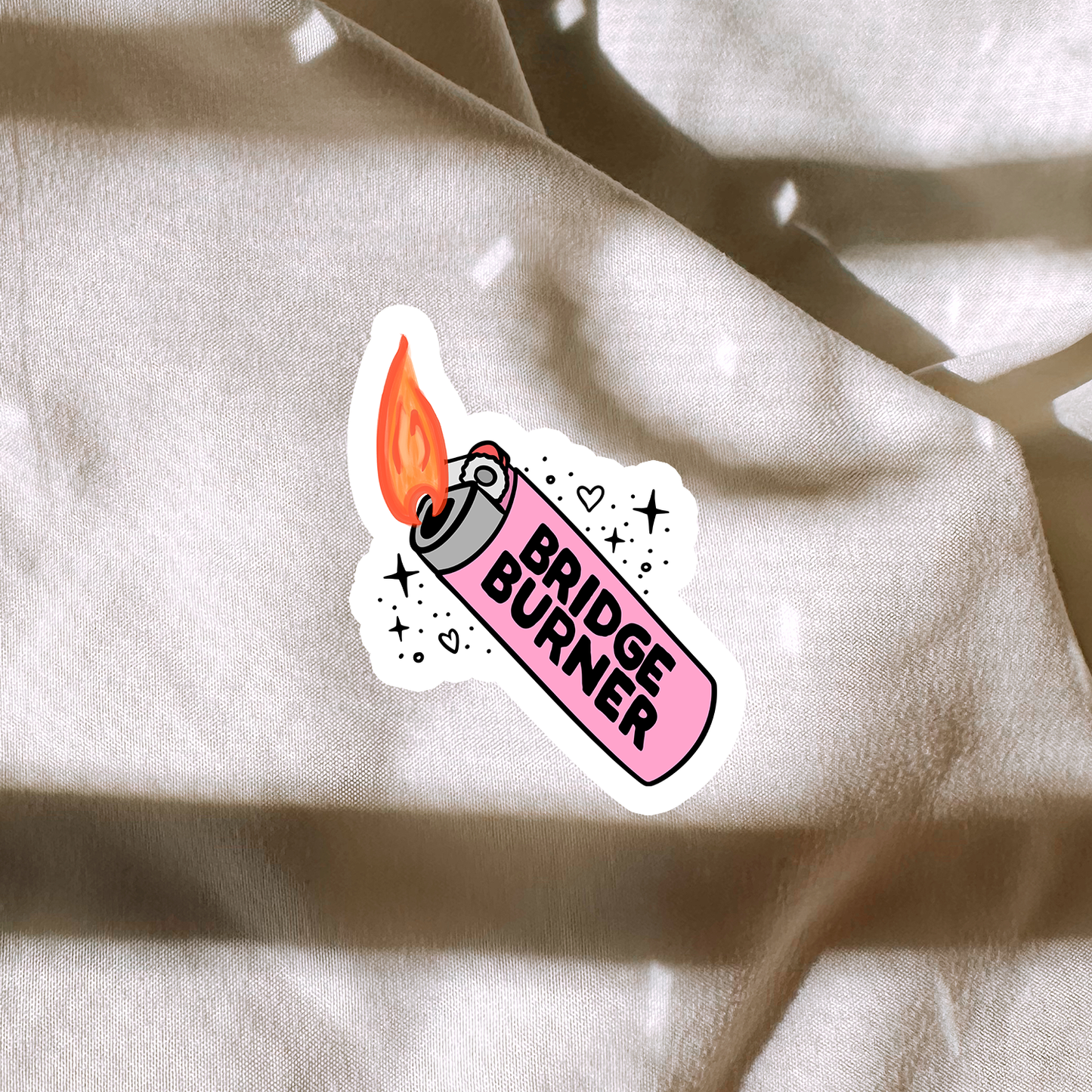 Bridge Burner Sticker