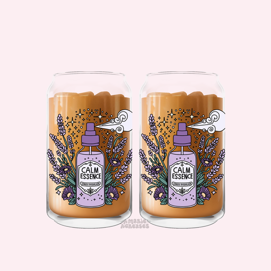 Calm Essence Glass Cup