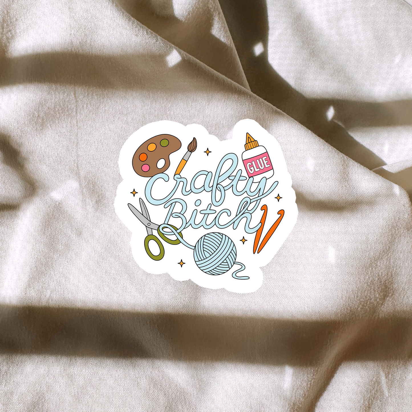 Crafty Bitch Sticker