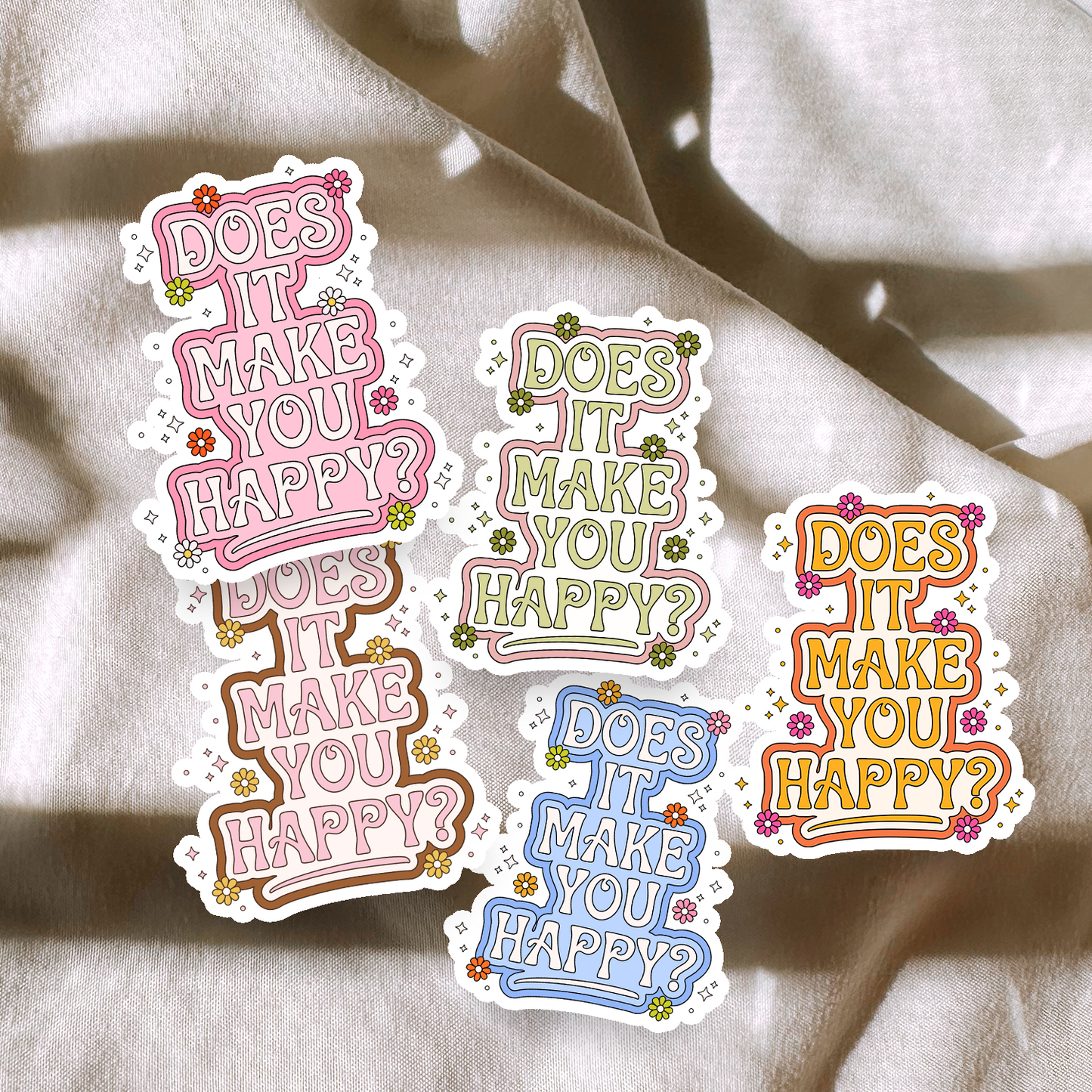 Does It Make You Happy? Sticker