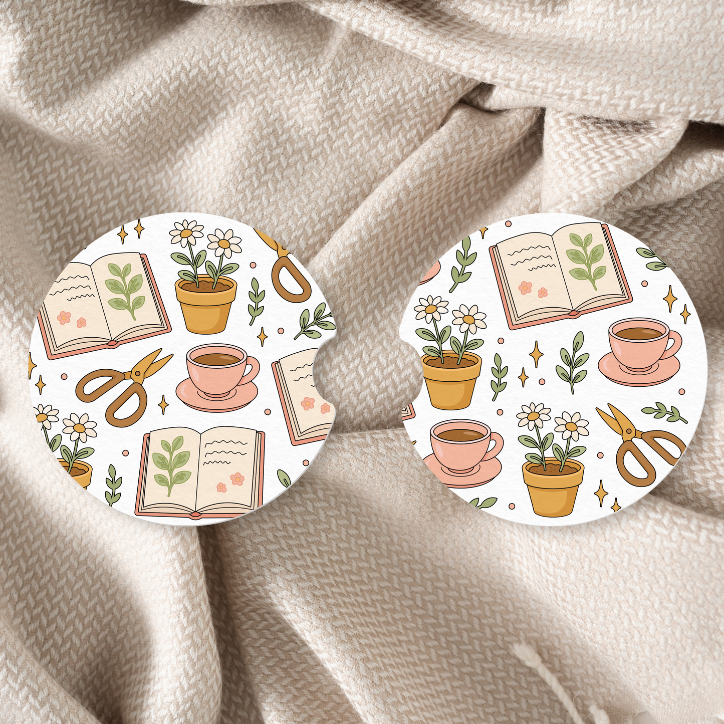 Garden Break Car Coaster