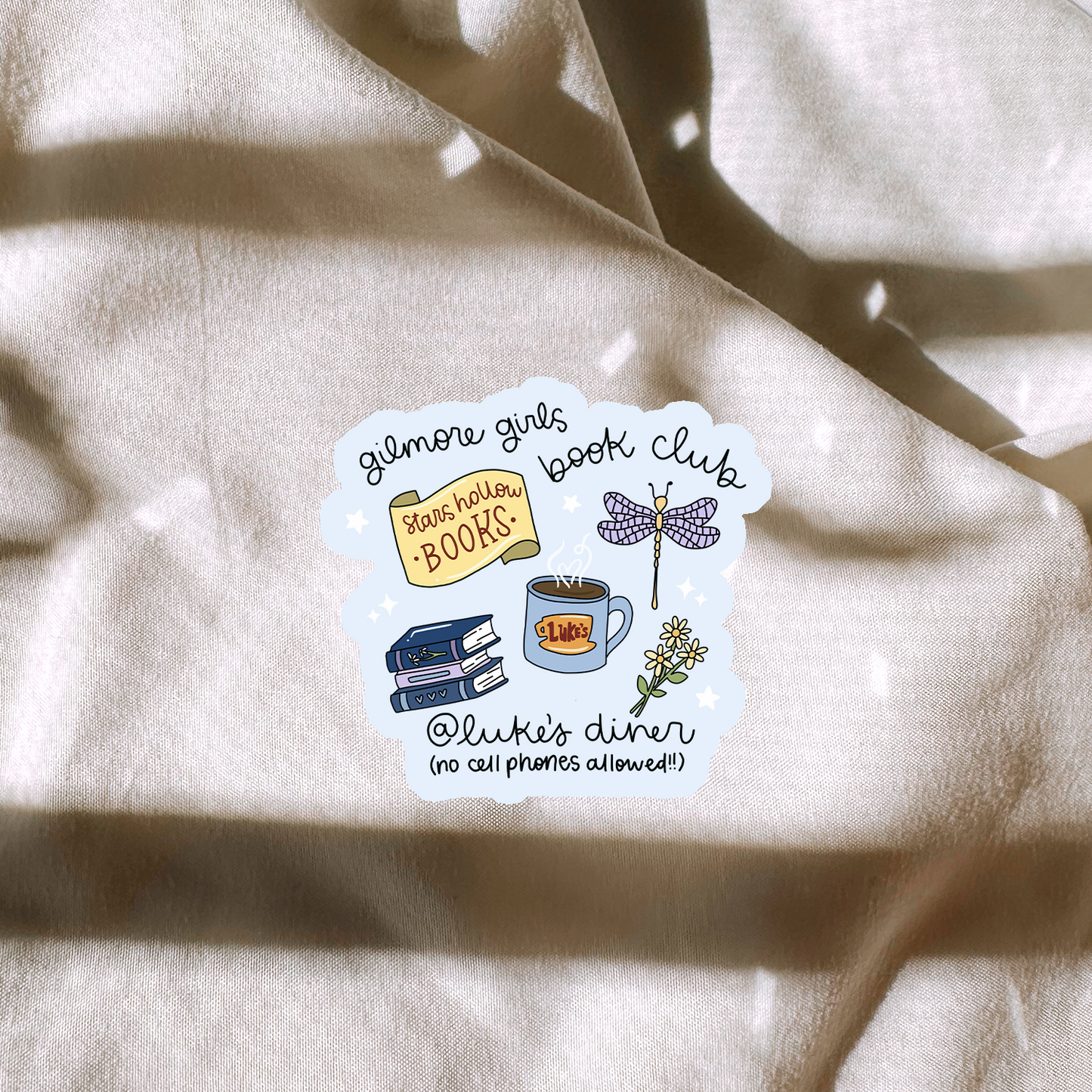 GG Spring Bookclub Sticker