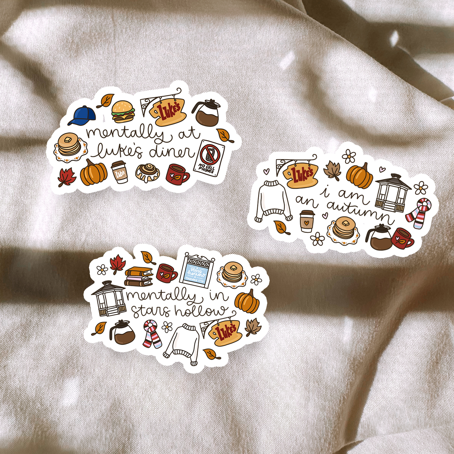Stars Hollow Stickers