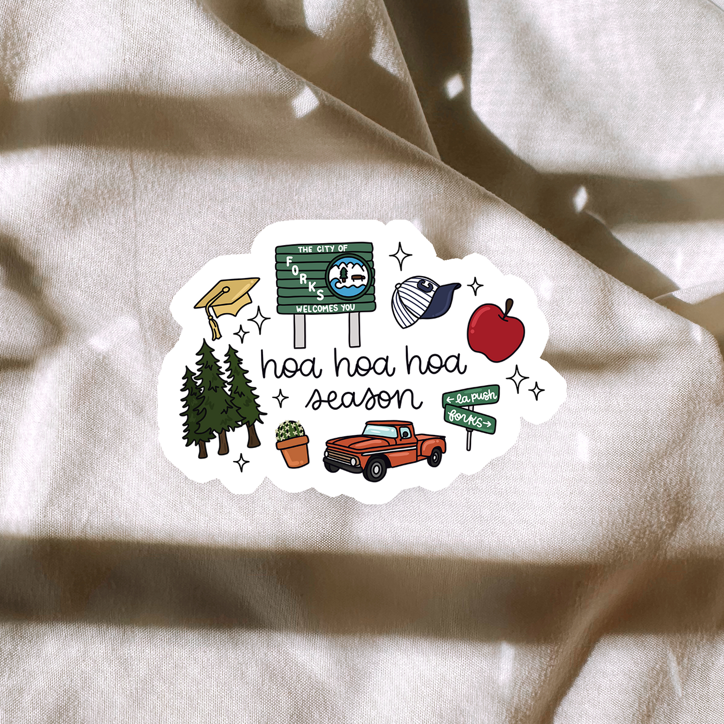 Hoa Hoa Hoa Season Sticker