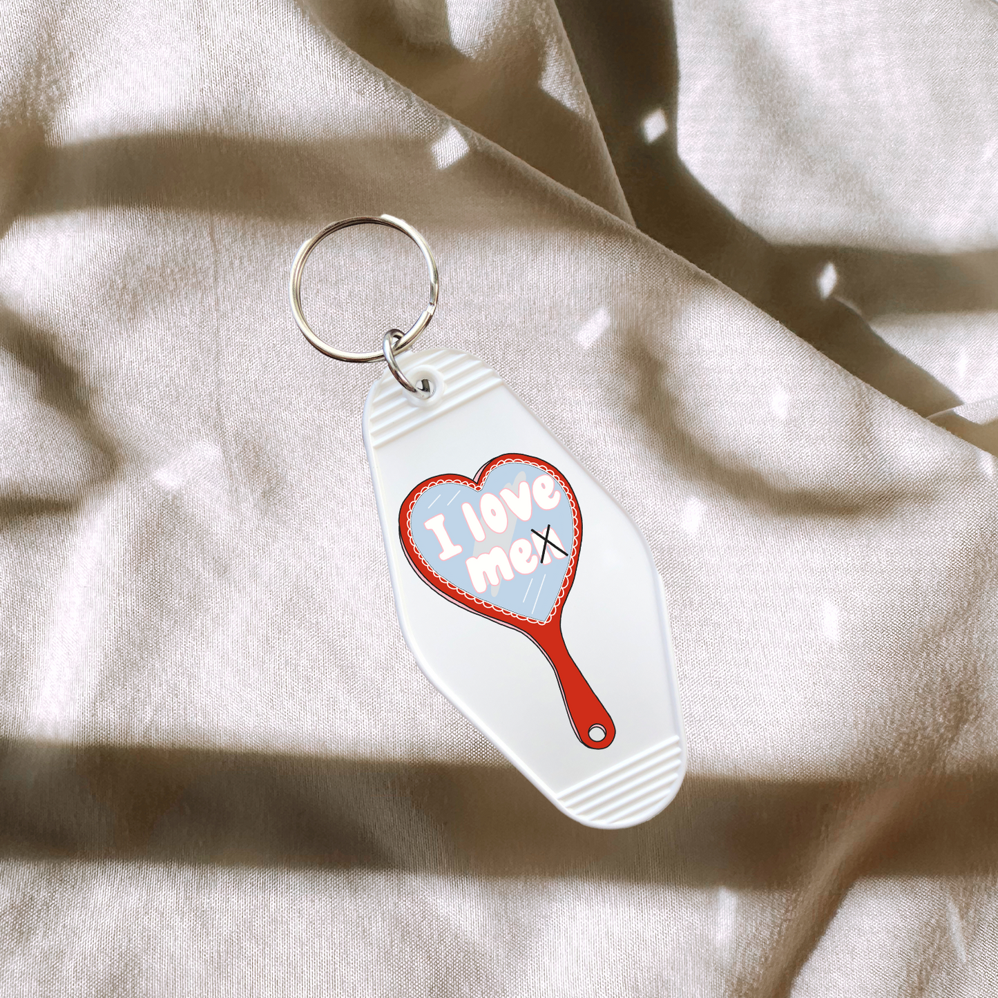 I Love Me Keychain