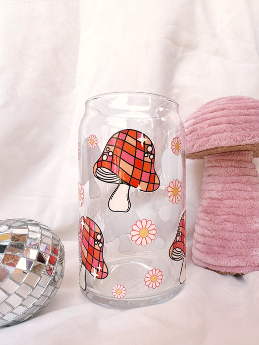 Disco Mushie Glass Cup