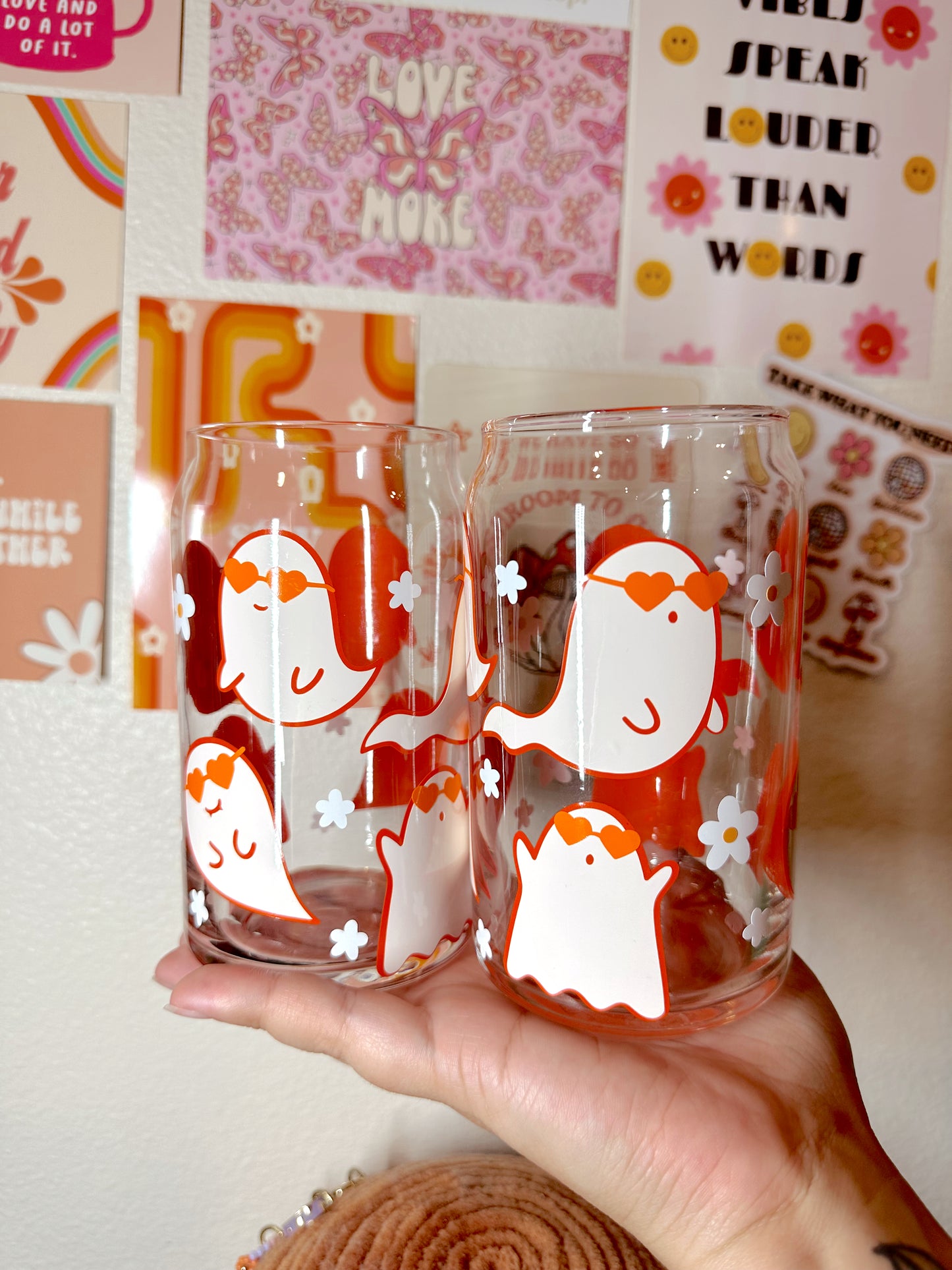 It's Spooky Time Bih Glass Cup