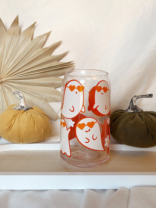 It's Spooky Time Bih Glass Cup