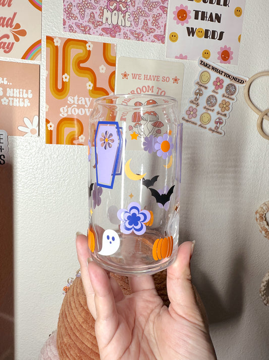 Spooky Cuties Glass Cup