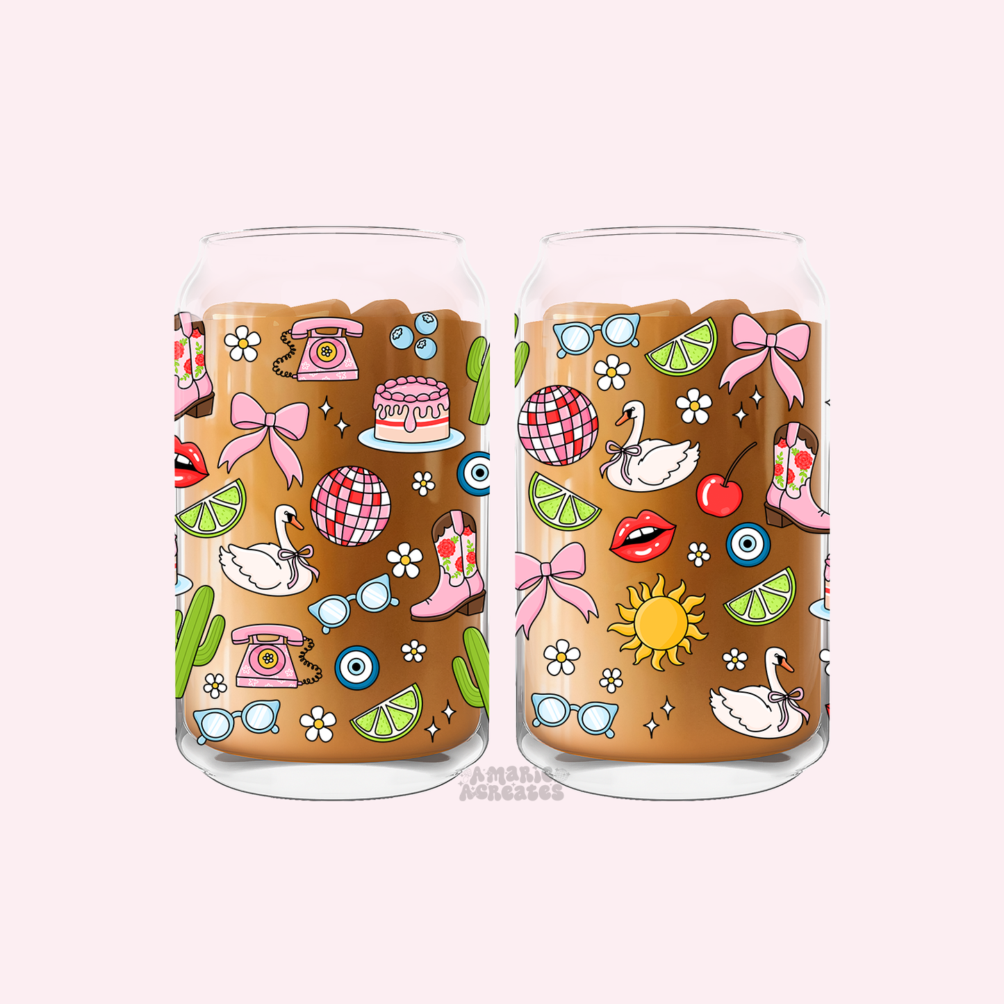 Junk Journal Glass Cup