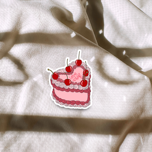 Love Urself Cake Sticker
