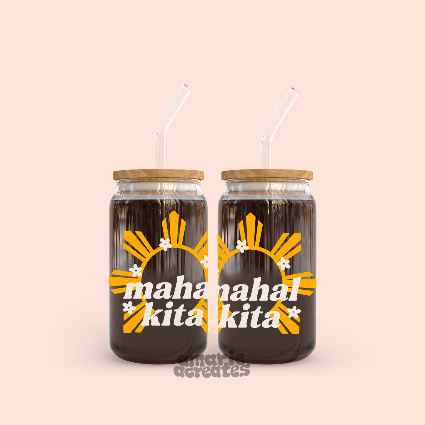 Mahal Kita Glass Cup
