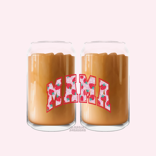 Mama Berry Glass Cup