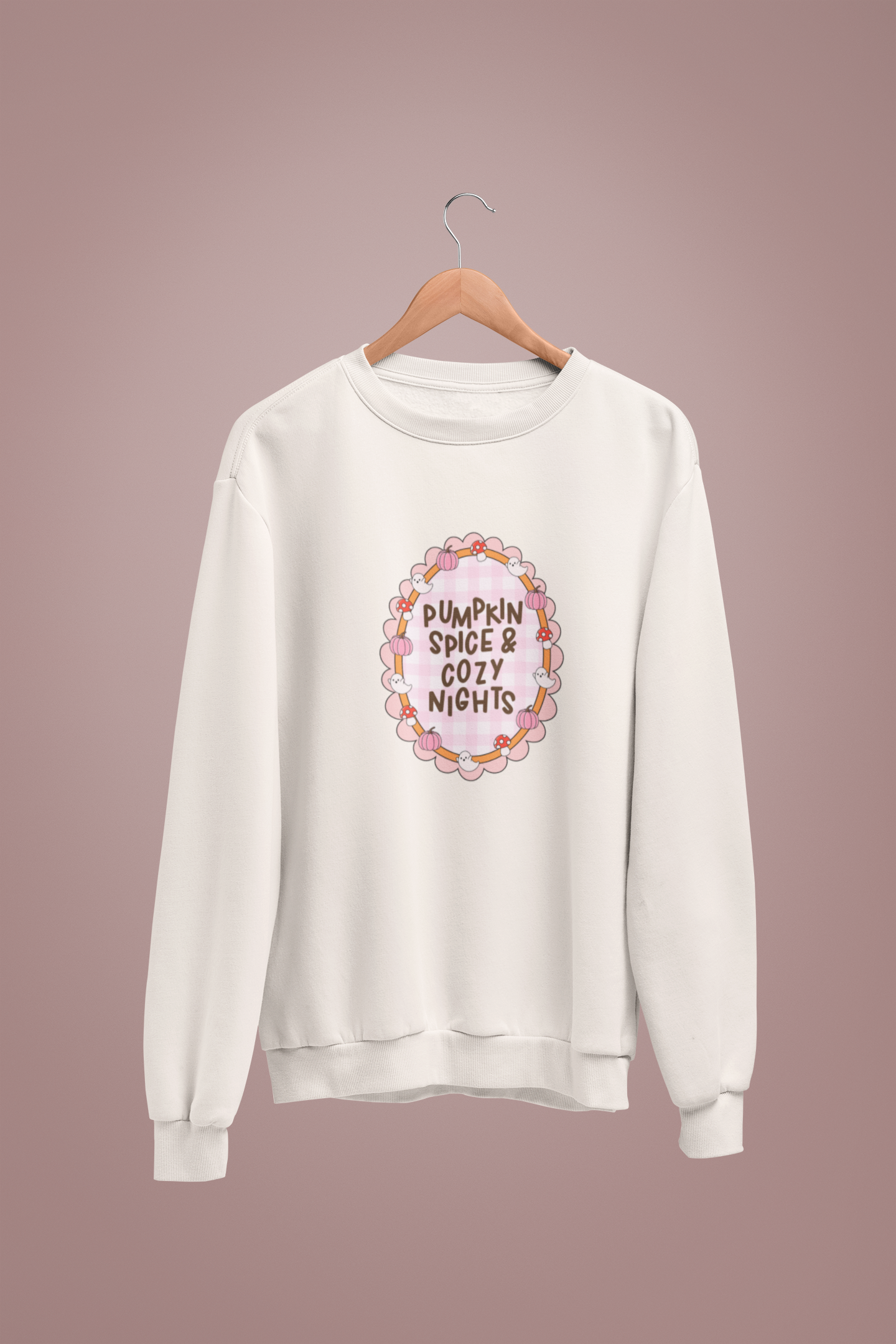 Pumpkin Spice & Cozy Nights Crewneck/Hoodie