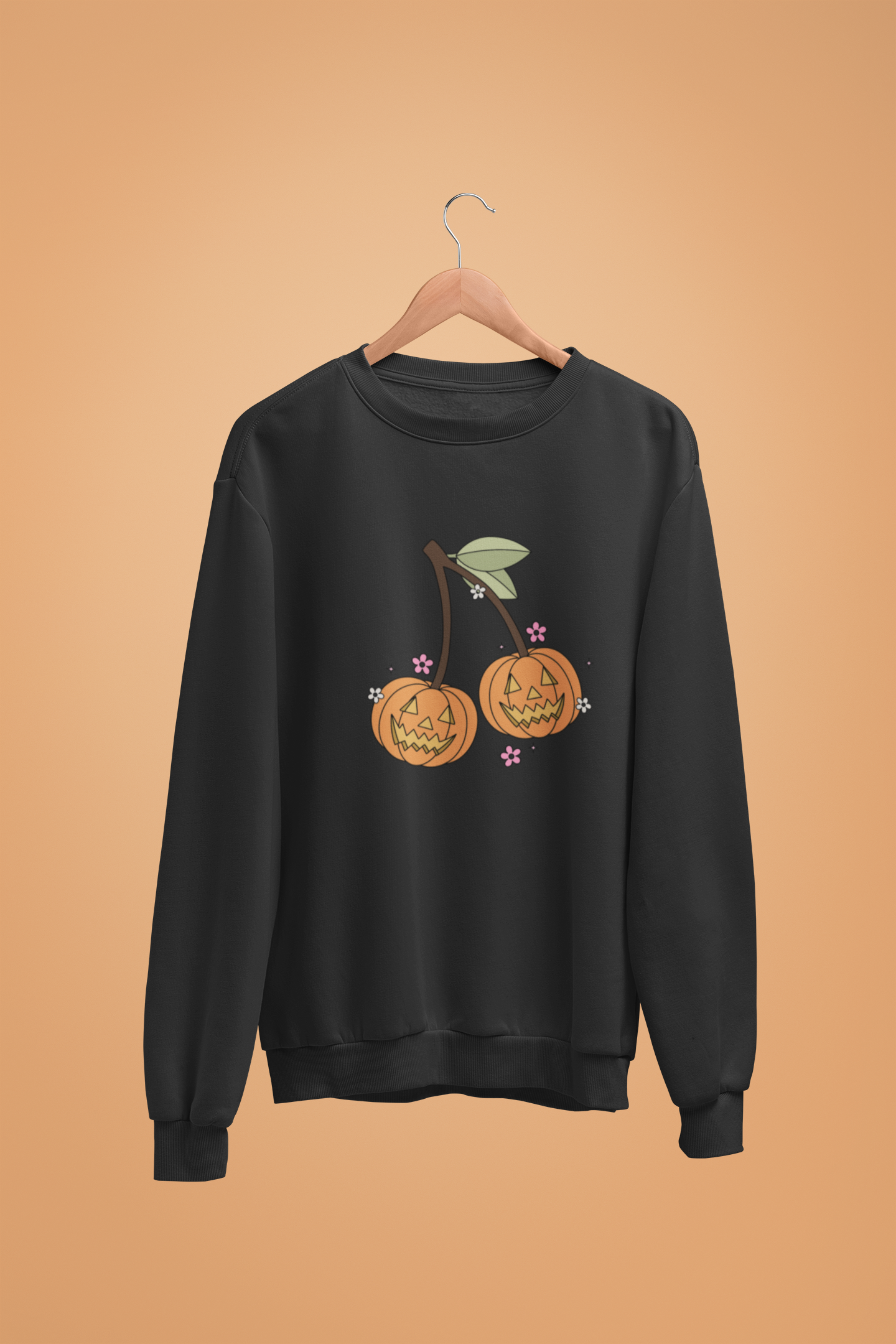Cherry Jack O Lantern Crewneck/Hoodie