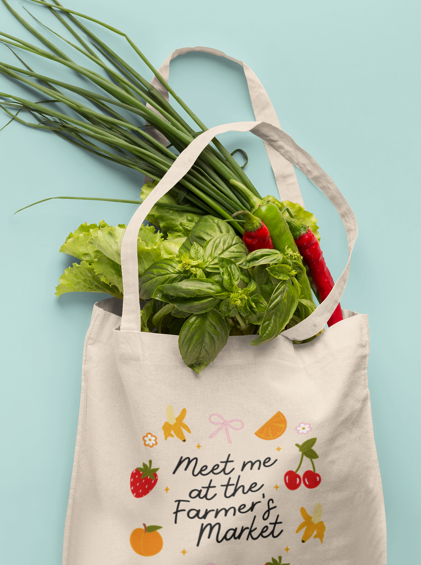 Meet Me At The Farmers Market Tote Bag
