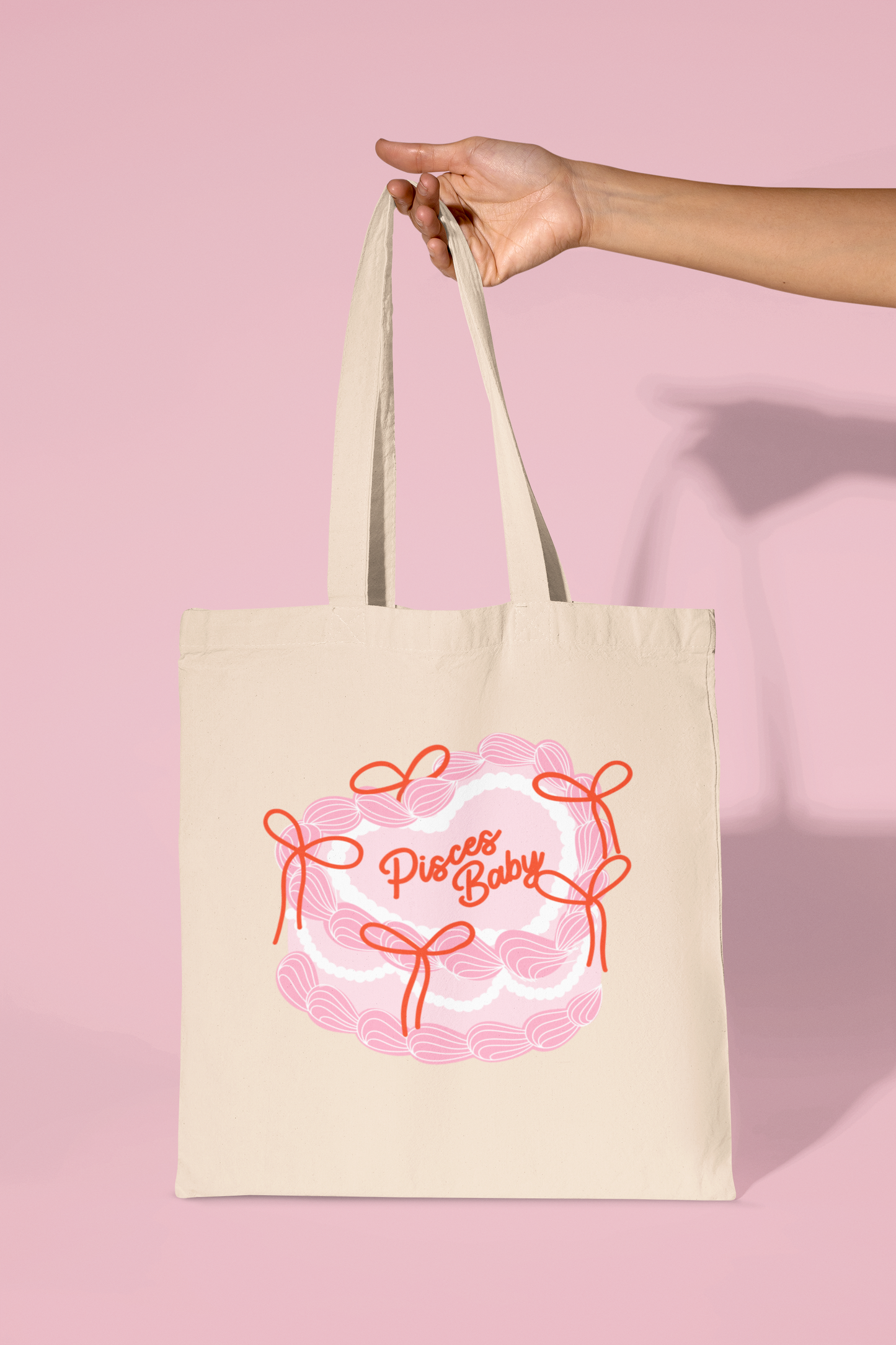 Zodiac Baby | Vintage Cake Tote Bag